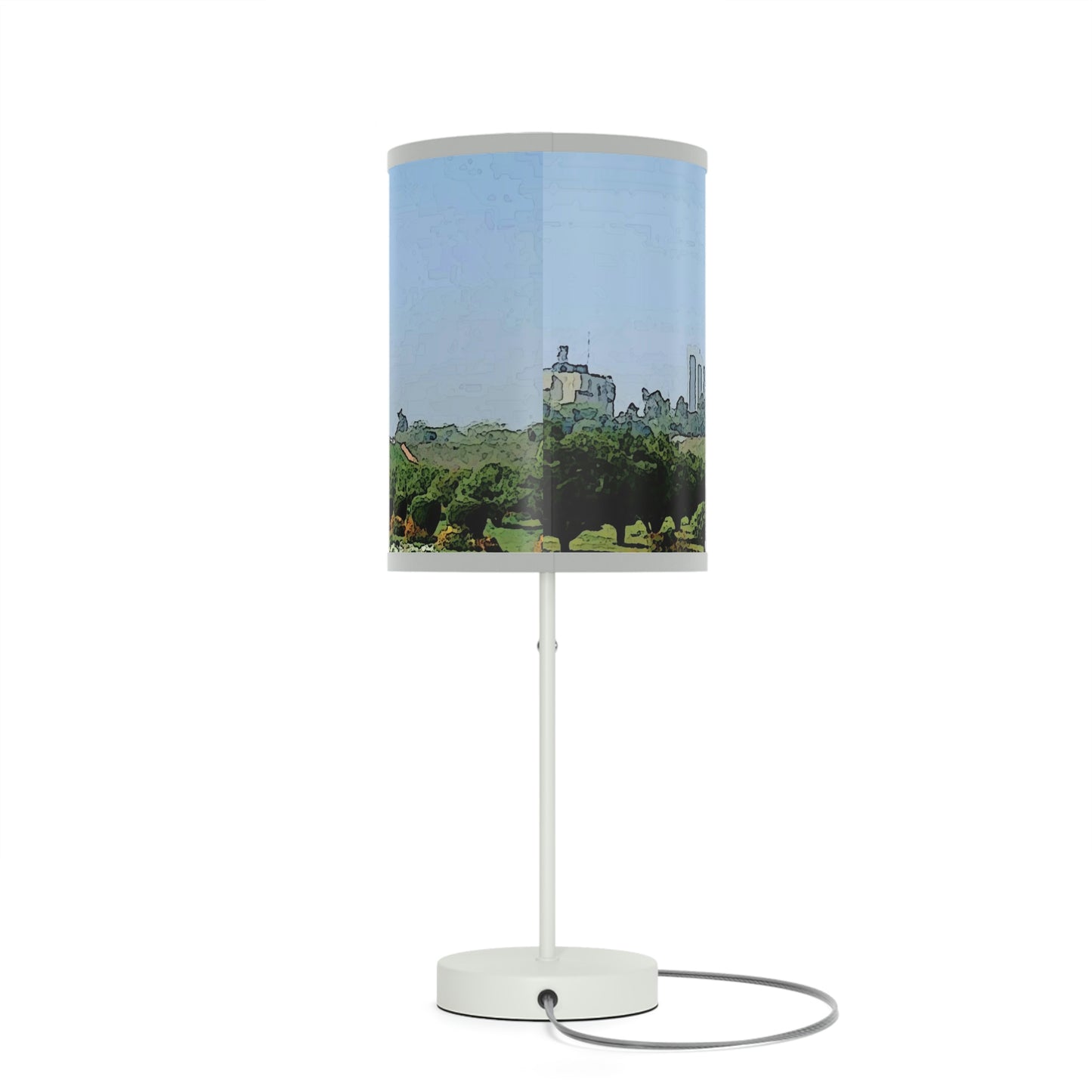 Lamp on a Stand, US|CA plug ... 'Bahai'i House-Of-Worship' ... "Lotus Temple: Delhi, India, 2008" ... Original Works ...
