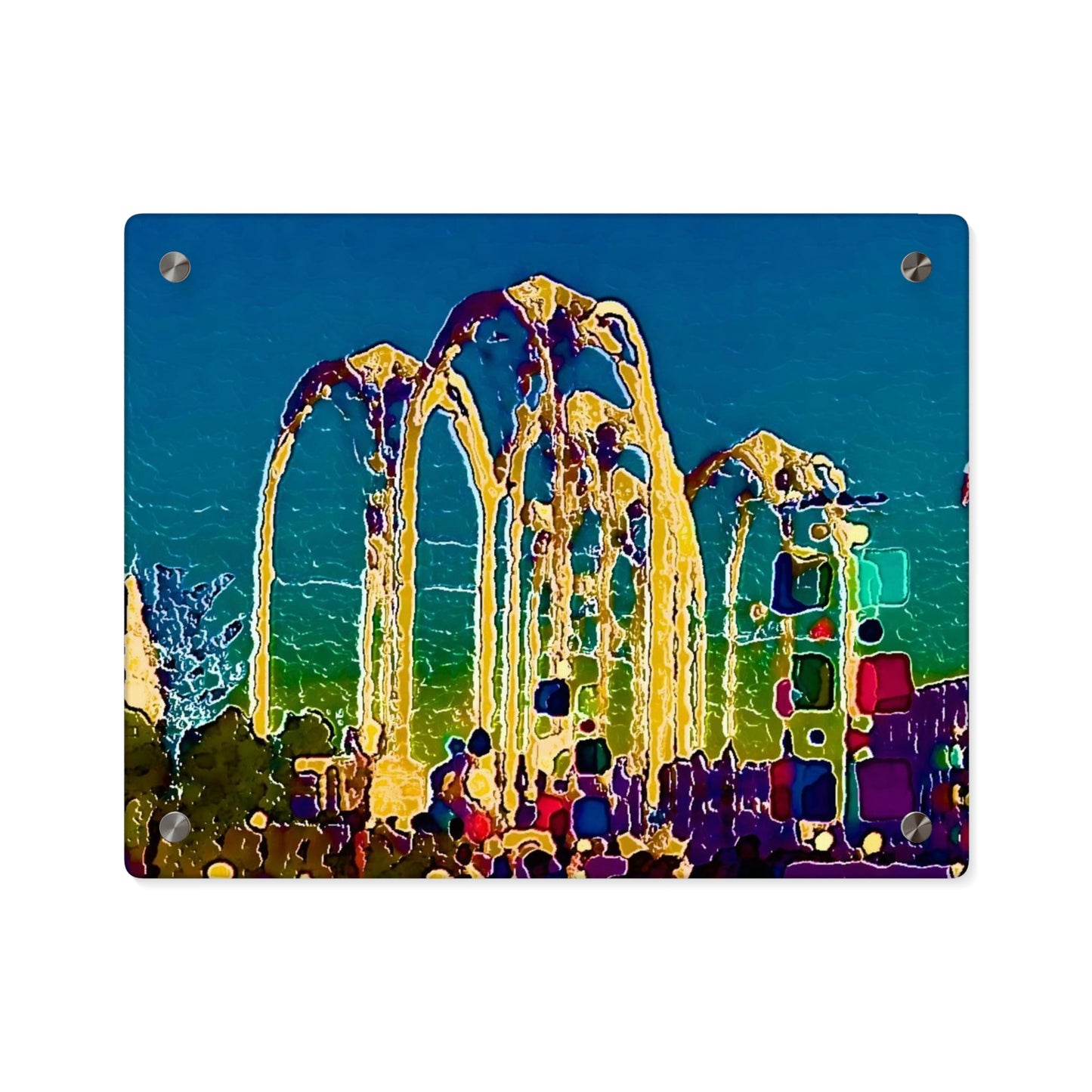 Acrylic Wall Art Panels ... "Arches 'Like-No-Other' ... " Seattle World's Fair: 1962. A Family Original ...