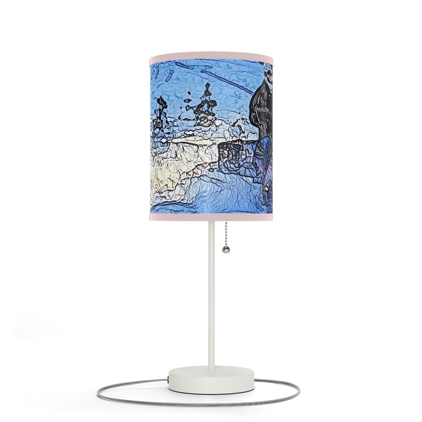 Lamp on a Stand, US|CA plug ... Blasting Through-The-Powder ... 'Central Idaho Mounains ... ' 2Dec22 ...