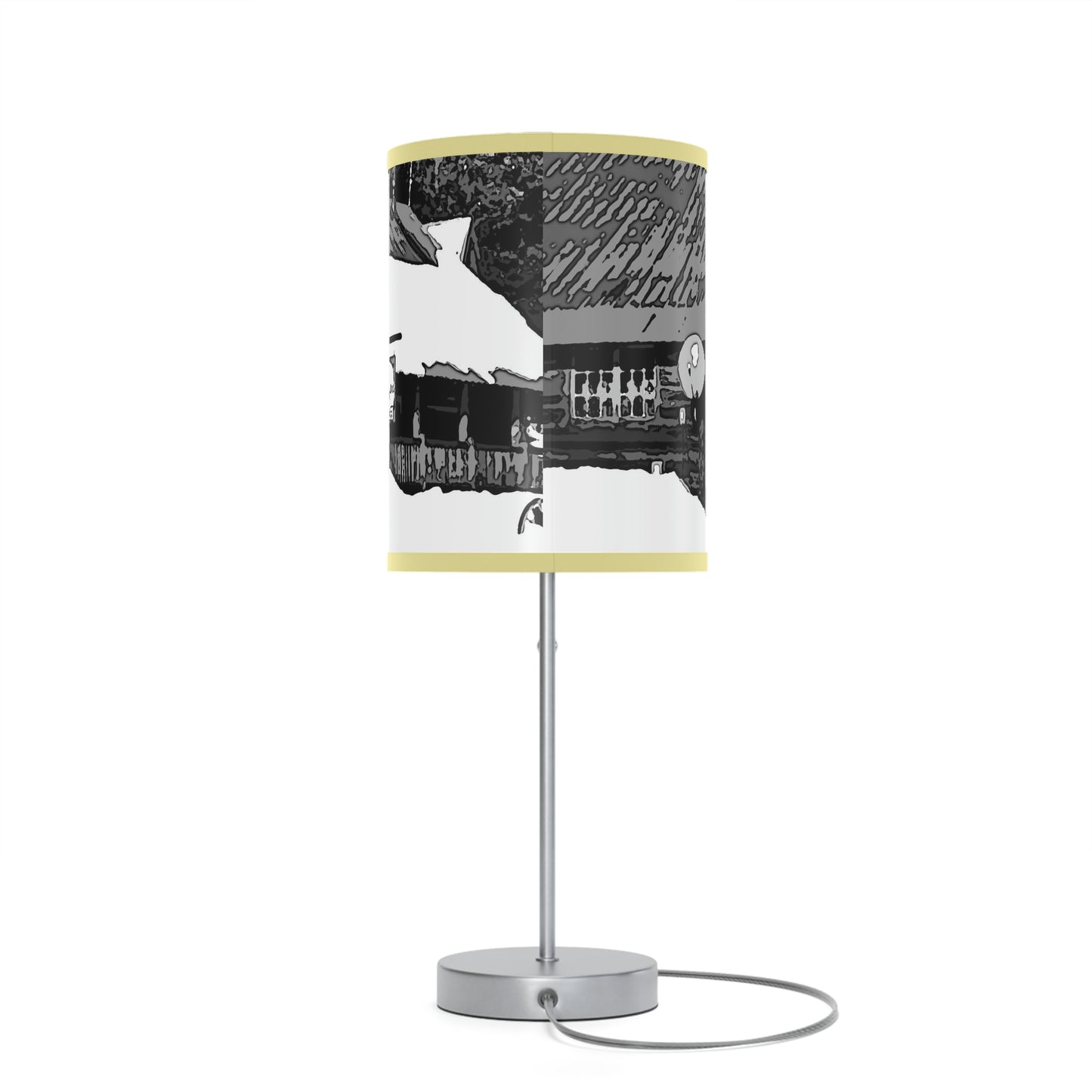 Lamp on a Stand, US|CA plug ... A Beautiful Lodge & Back-Country Outfitter In A Mountain Town ... 'Dixie, Idaho, November 2022' ... Original Works ...