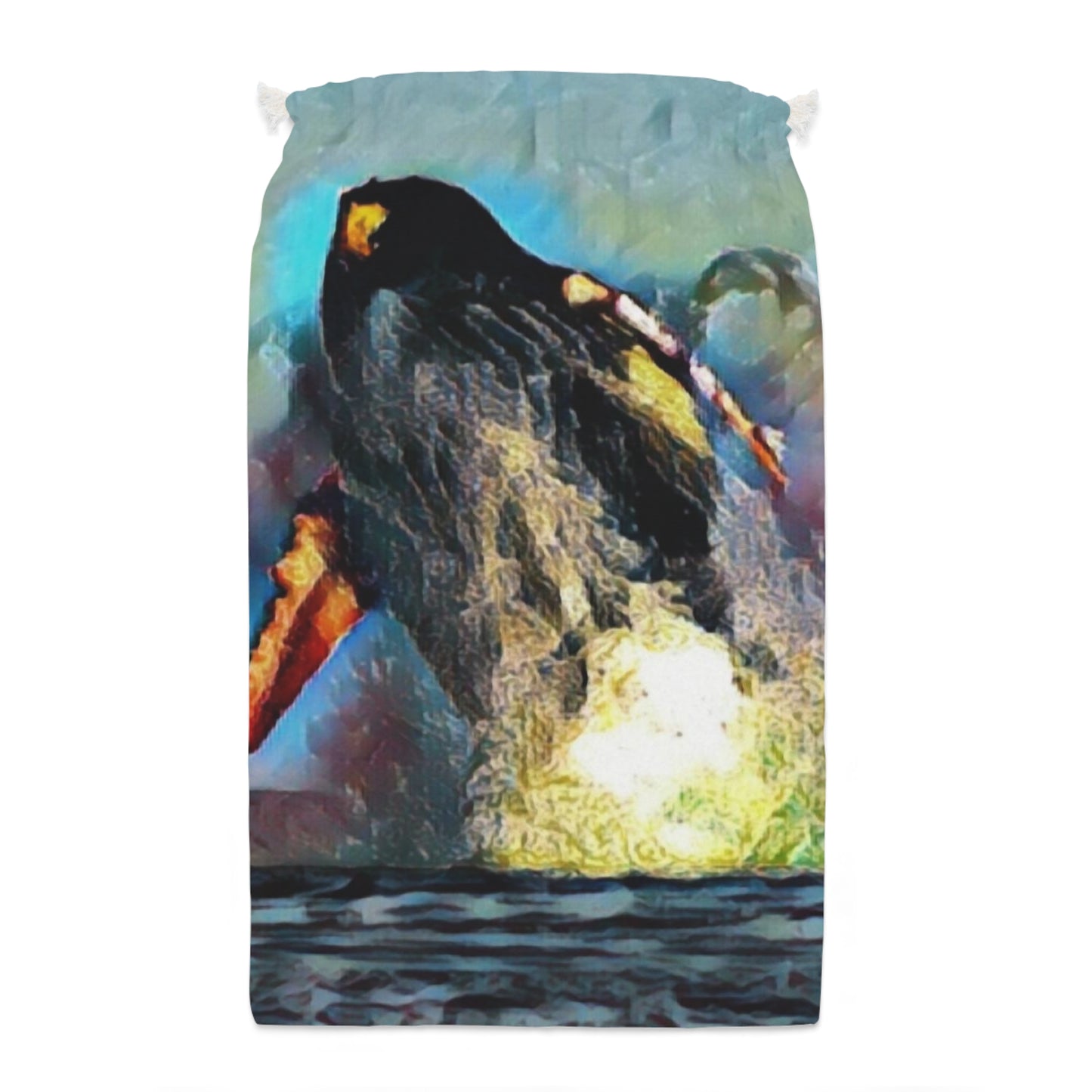 Sack ... An Extraordinary Humpback Breach ... 'With Explosive Energy' ... Family Archives (KPH) ... Circa: 21st Century. Maui, HI ... Original Works ...