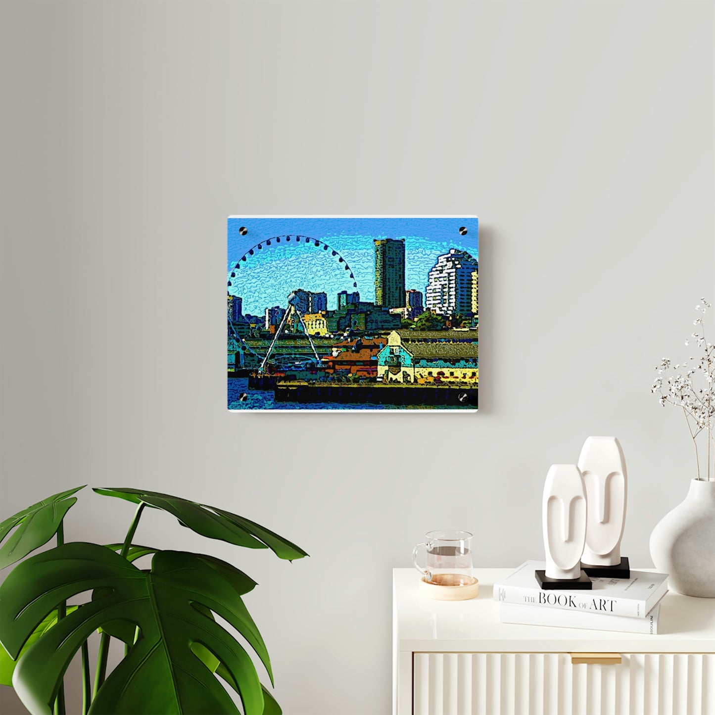 Acrylic Wall Art Panels ... That Classic Wheel ... 'Seattle's Wheel' ... & An Old Classic Waterside Vendors ...  'Family Archives' ... Original Works ...