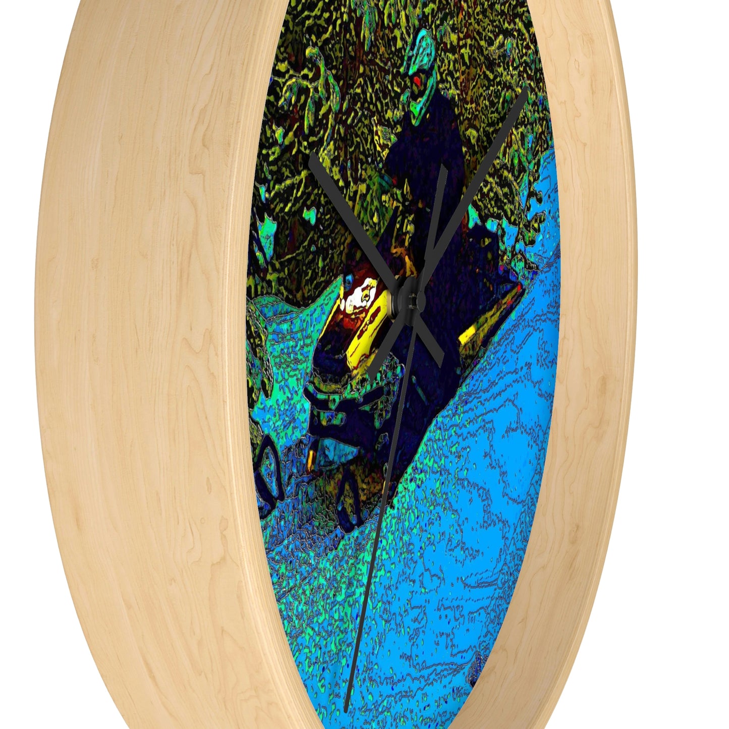 Wall clock ... Yep ... "Another Day ... Riding Through The Wilderness ... " ... February 2023 ... Original Works ...