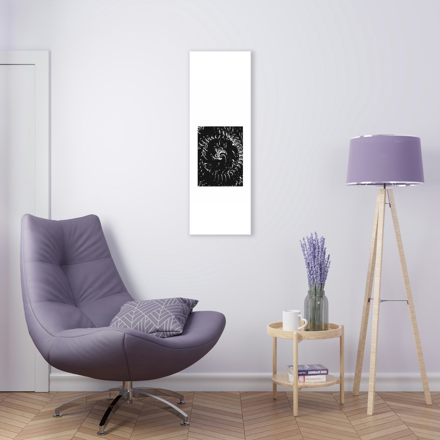 Acrylic Prints ... "Waning Moon" ... Central Idaho ... October 2022 ... Rendering Time: 22 Hours ... Original Works ...