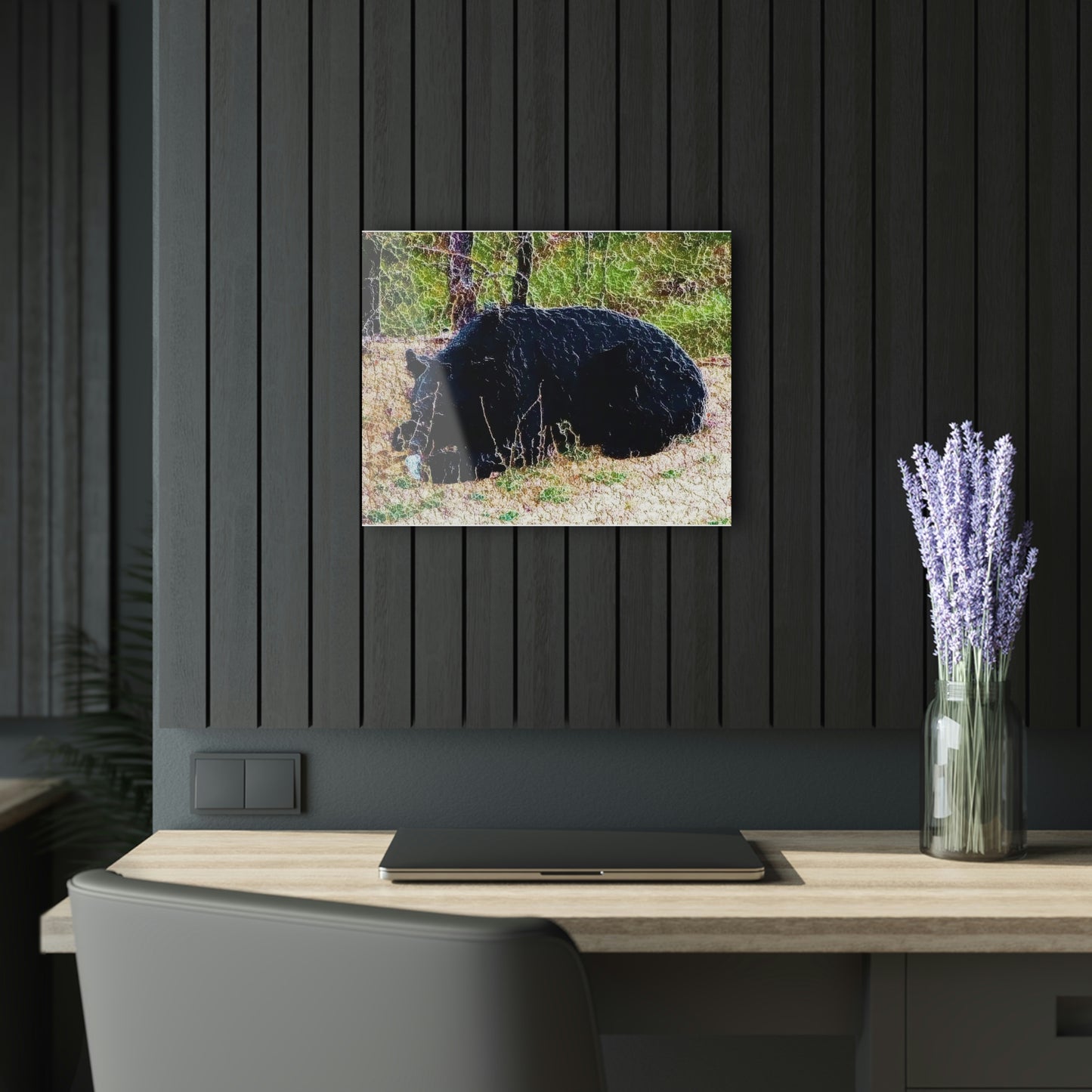 Acrylic Prints (French Cleat Hanging) ... RCY: "Rhett Creek Yogi ... '500 Lbs Of Autumn Season Hunger' ..."  ... September 2022 ... Central Idaho ... Original Works ...