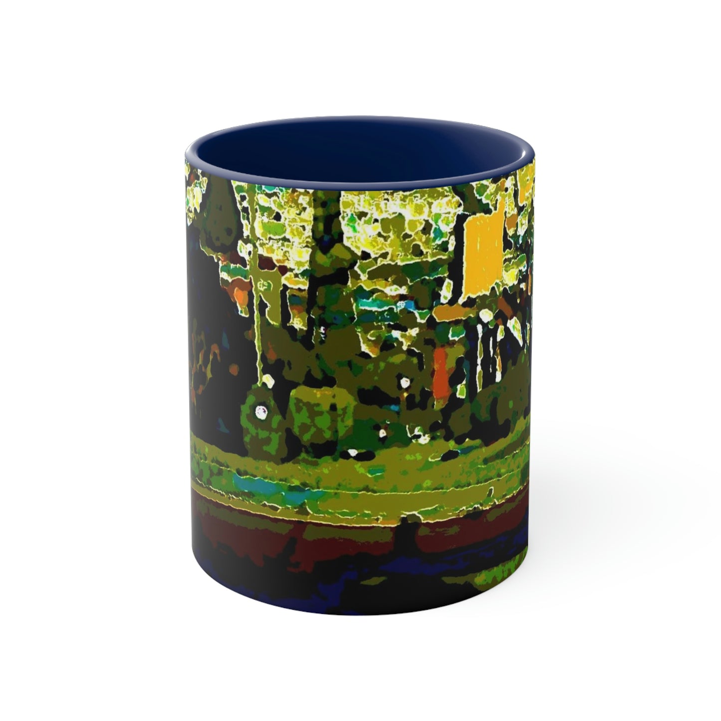Accent Coffee Mug, 11oz ...  "Lombard Street San Francisco, CA, USA" ... Family Archives 1970's ... Original Works ...