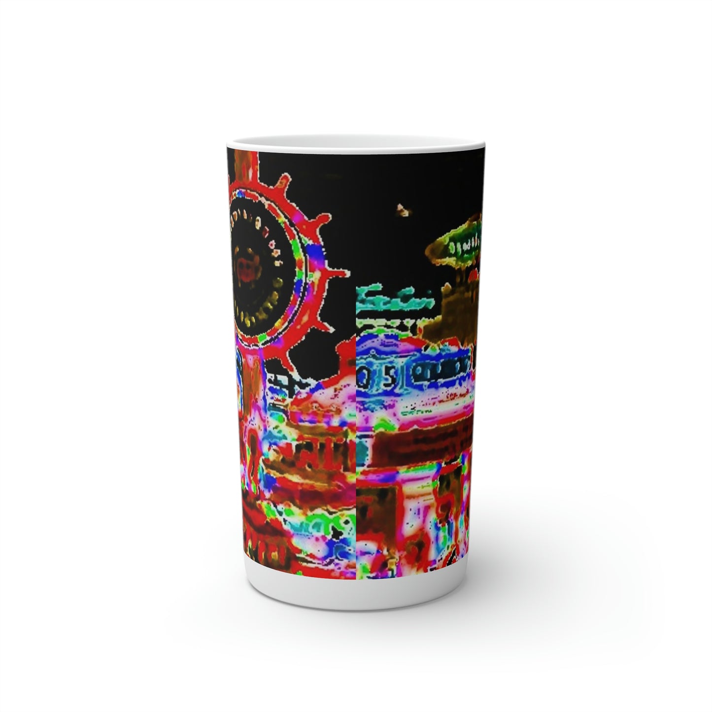 Conical Coffee Mugs (3oz, 8oz, 12oz) ... "No.9 Fishermen's Grotto - Fishermen's Wharf, SF, California" ... Family Archives: 1970's ... Original Works ...