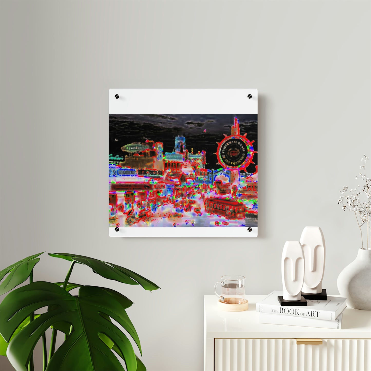 Acrylic Wall Art Panels ..."No.9 Fishermen's Grotto - Fishermen's Wharf, SF, California" ... Family Archives: 1970's ... Original Works ...