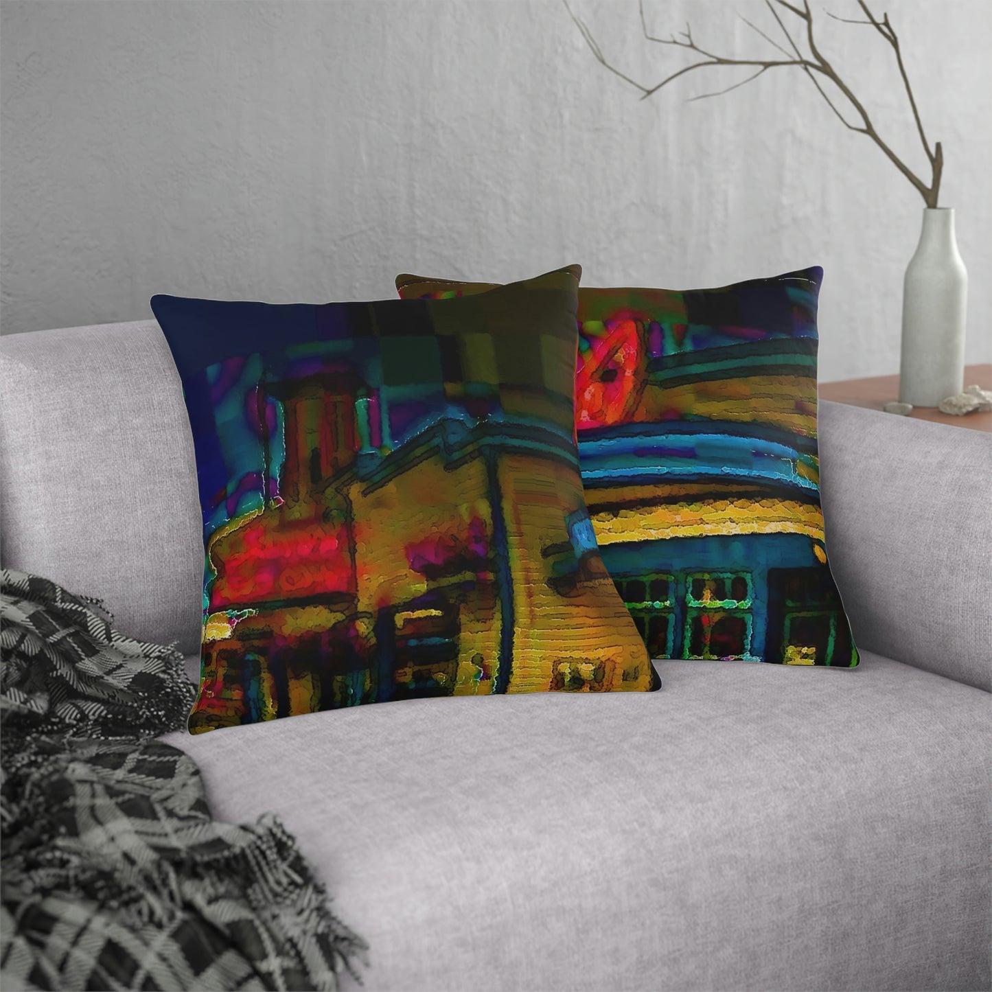 Waterproof Pillows ... In-A-Hurry & Stressed? ... Remember: Keep "Clam" ... Clam_Happy ...  'Ivars: Seattle Waterfront' ... Personal Archives ... Original Works ...