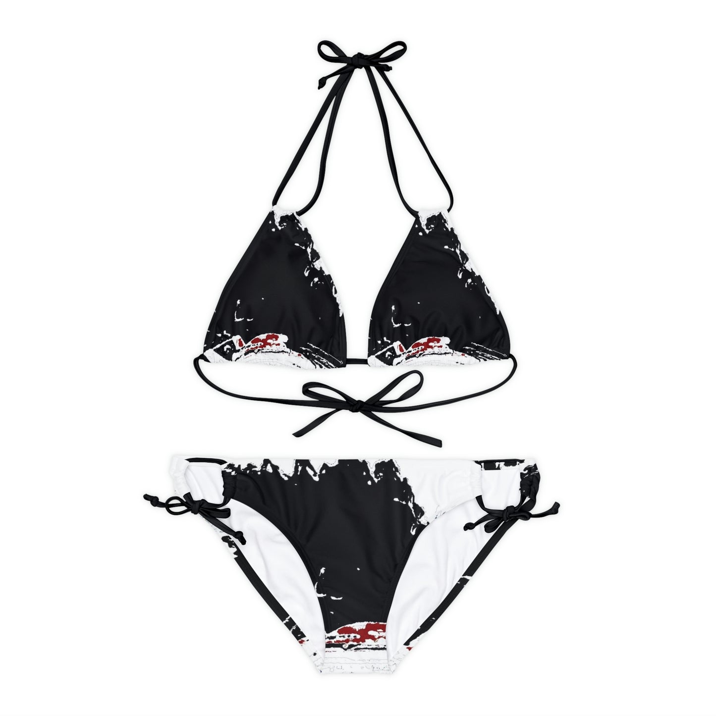 Strappy Bikini Set ... Seattle Columbia Cup On Lake Washington ... "Dave Wilcox Heads For The Win" ... Associate Gift-Photo ... Original Works ...