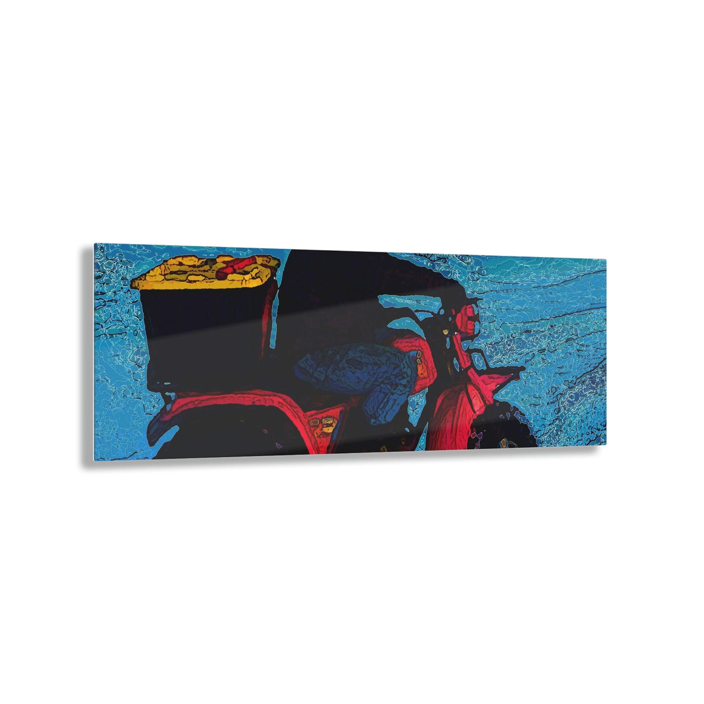 Acrylic Prints ... There's 2-Wheelin ... There's 4-Wheelin ... 'And-Of-Course' ... "There's 3-Wheelin-In-The-Snow" ...  Original Works ...