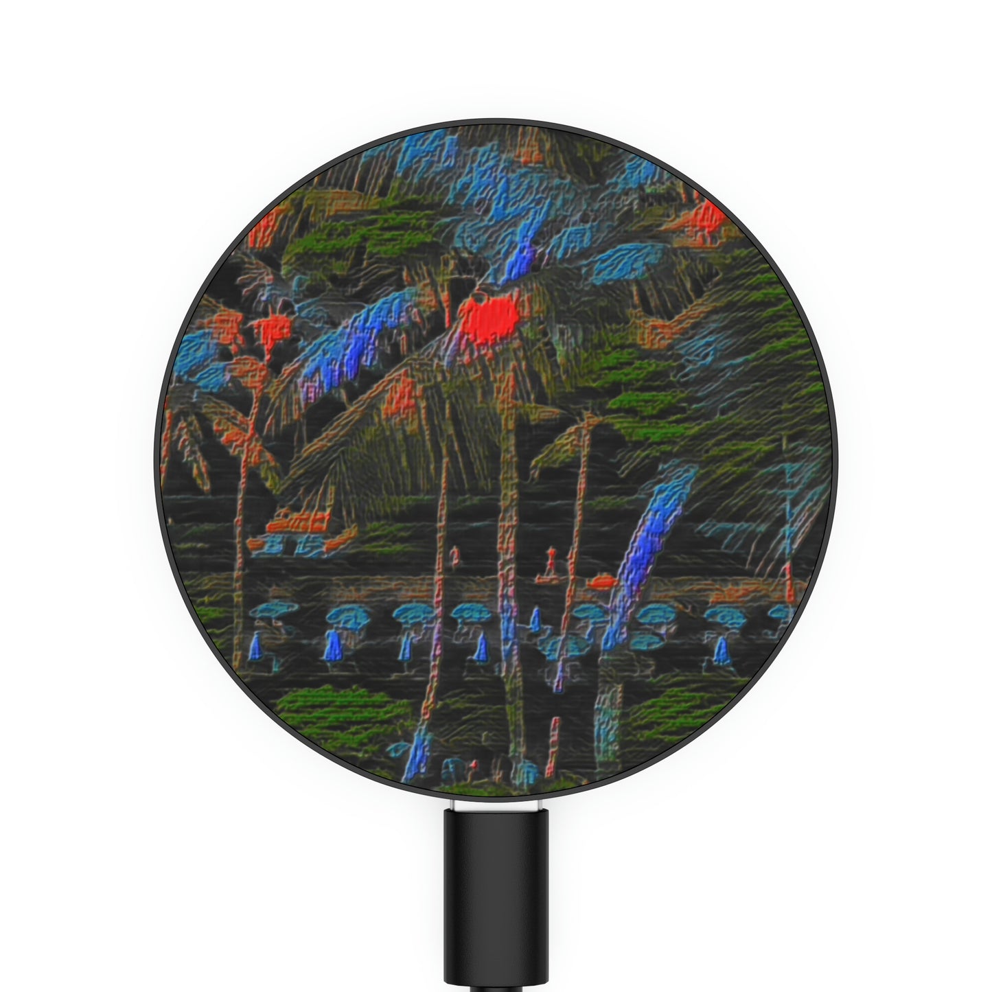 Magnetic Induction Charger ... "The Royal Hawai'ian: Waikiki Beach_Beach" ... Honolulu, HI ... October 2014 (Halloween) ... Original Works ...
