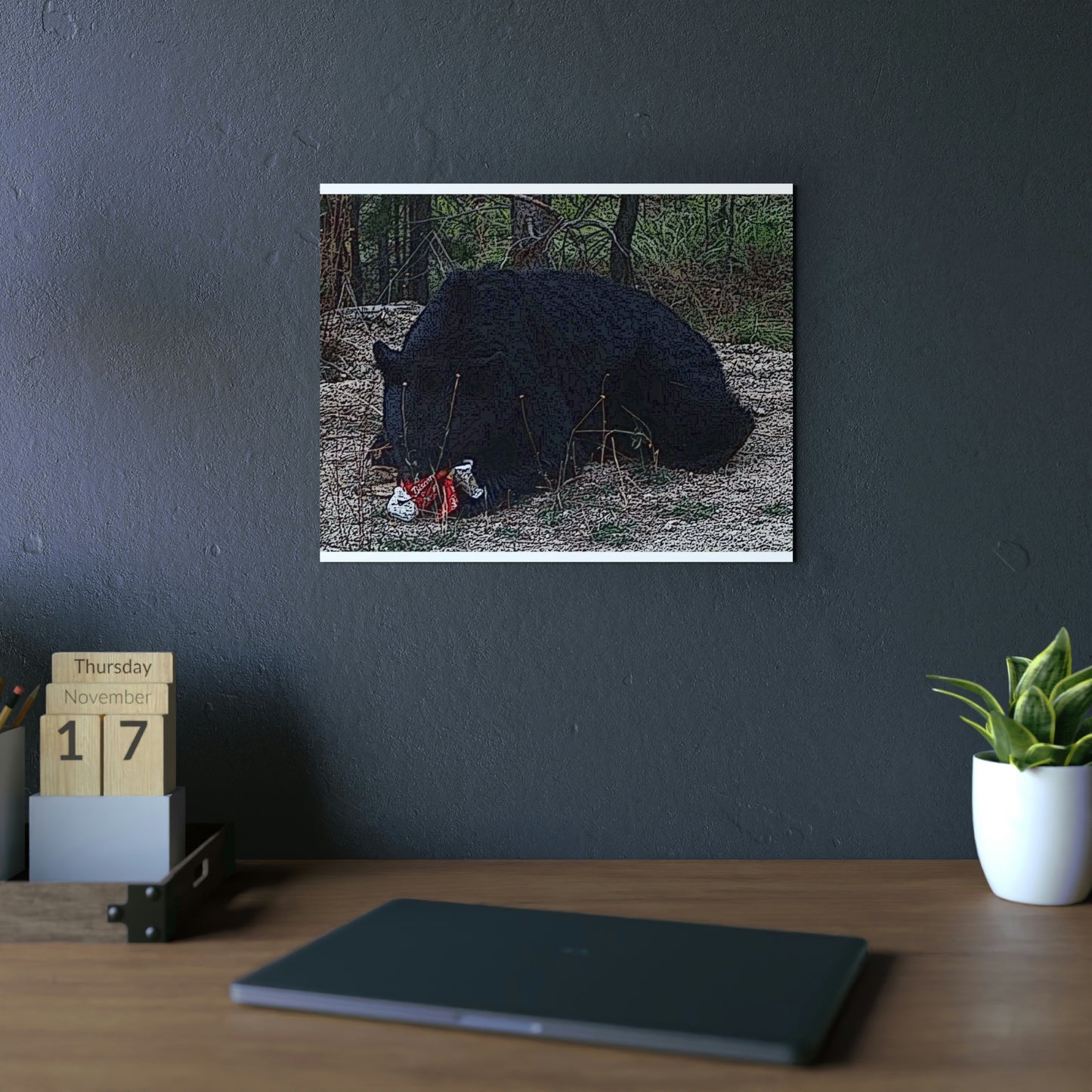 Aluminum Composite Panels ... A Local 'Yogi_3' ... RCY: "Rhett Creek Yogi: 500#'s Of Hungry Black Bear" ... 28-29Sep23 ... Original Works ... Client Project-Folio ...