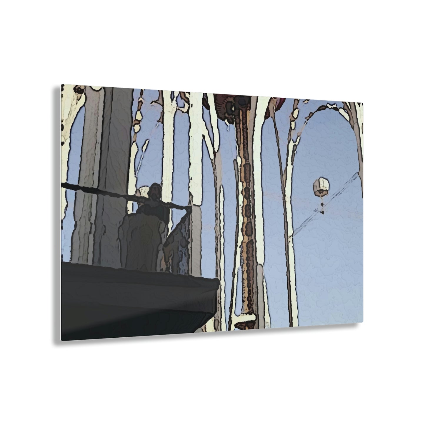 Acrylic Prints ... "Seattle World's Fair ... 1962" ... Space Needle 'Through-The-Arches' ... Family Archives ... Original Works ...
