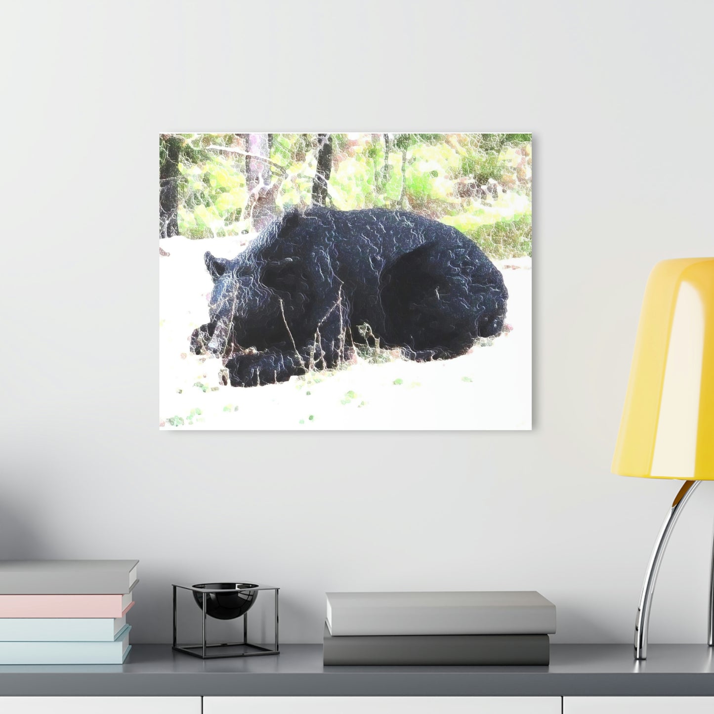 Acrylic Prints (French Cleat Hanging) ... RCY: "Rhett Creek Yogi ... '500 Lbs Of Autumn Season Hunger' ..."  ... September 2022 ... Central Idaho ... Original Works ...