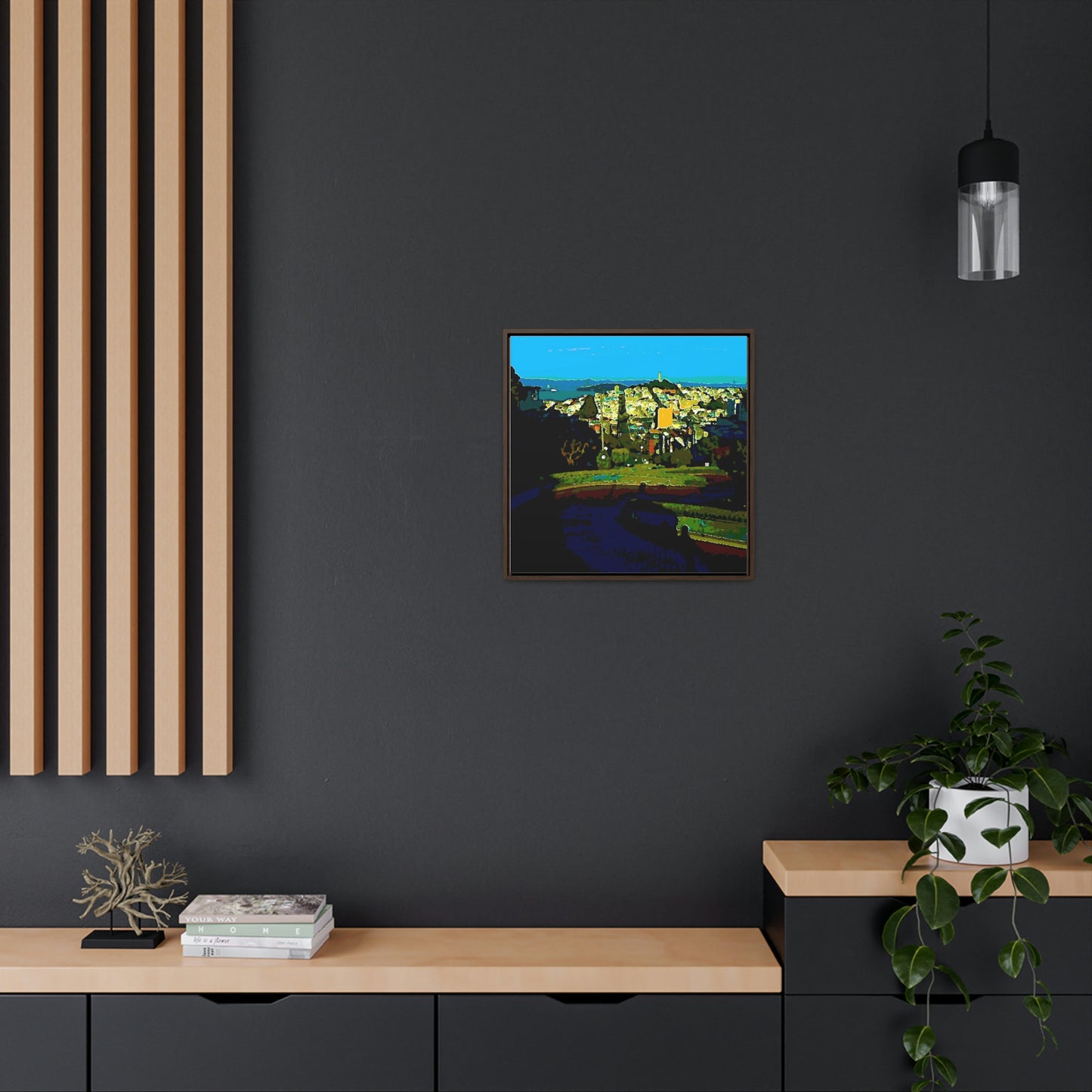 Gallery Canvas Wraps, Square Frame ...  "Lombard Street San Francisco, CA, USA" ... Family Archives 1970's ... Original Works ...