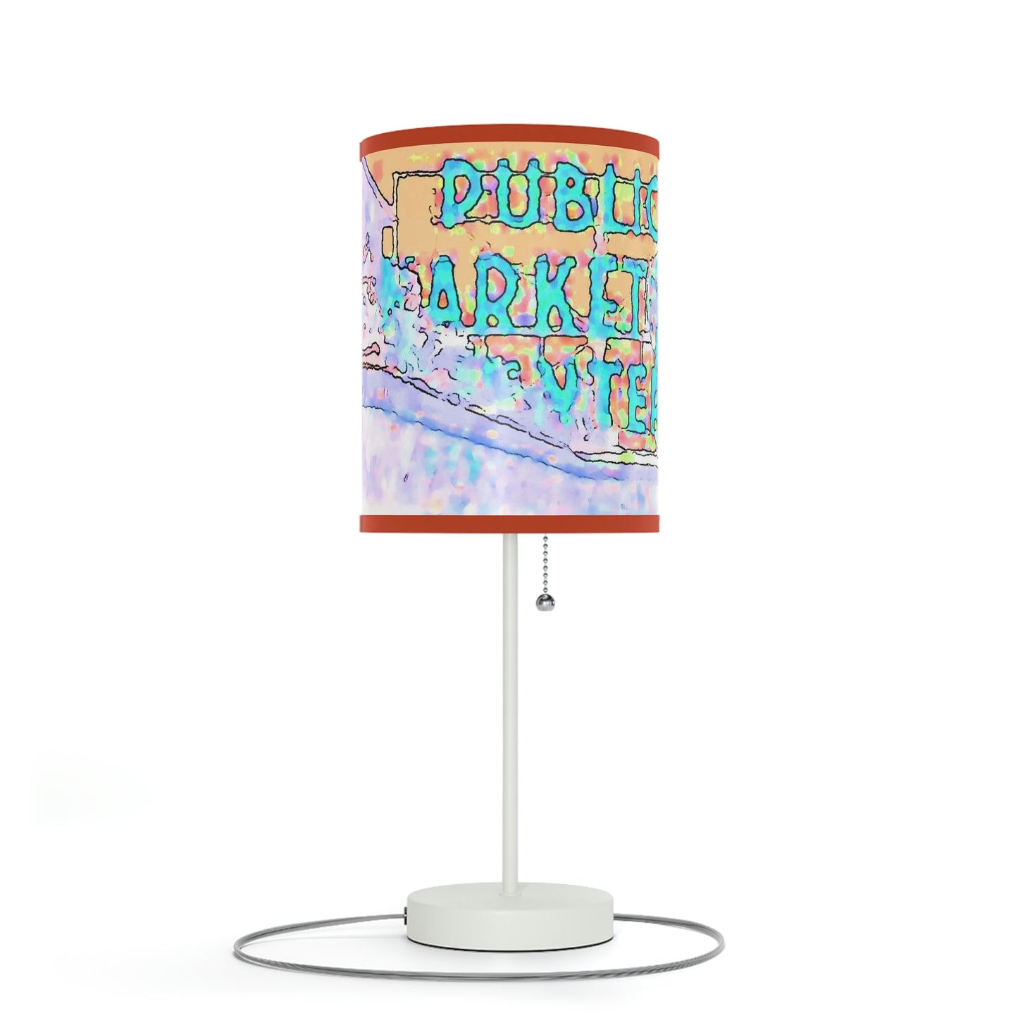 Lamp on a Stand, US|CA plug ... A Little Bit Of Seattle's Public Market "To Light Things Up" ... Seattle, 2013.