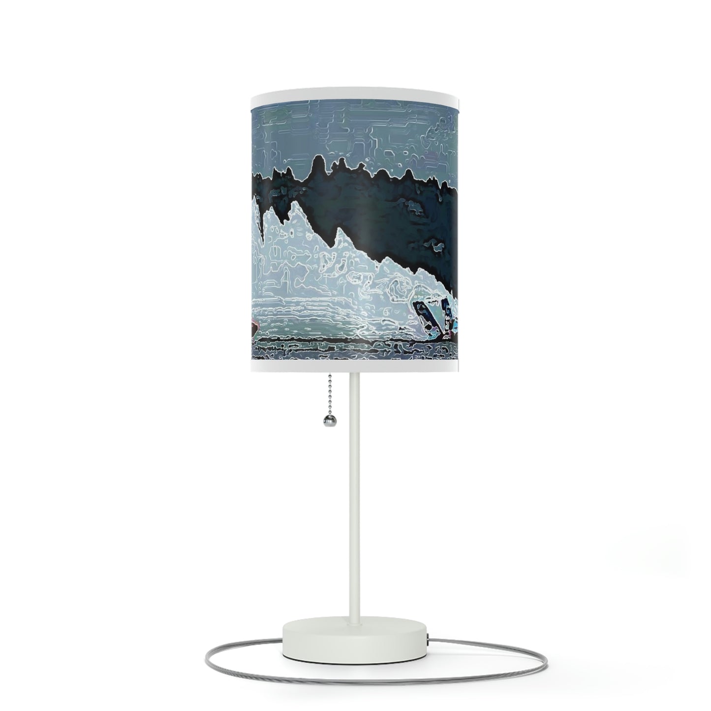 Lamp on a Stand, US|CA plug ... Seattle Columbia Cup On Lake Washington ... "Dave Wilcox Heads For The Win" ... Associate Gift-Photo ... Original Works ...