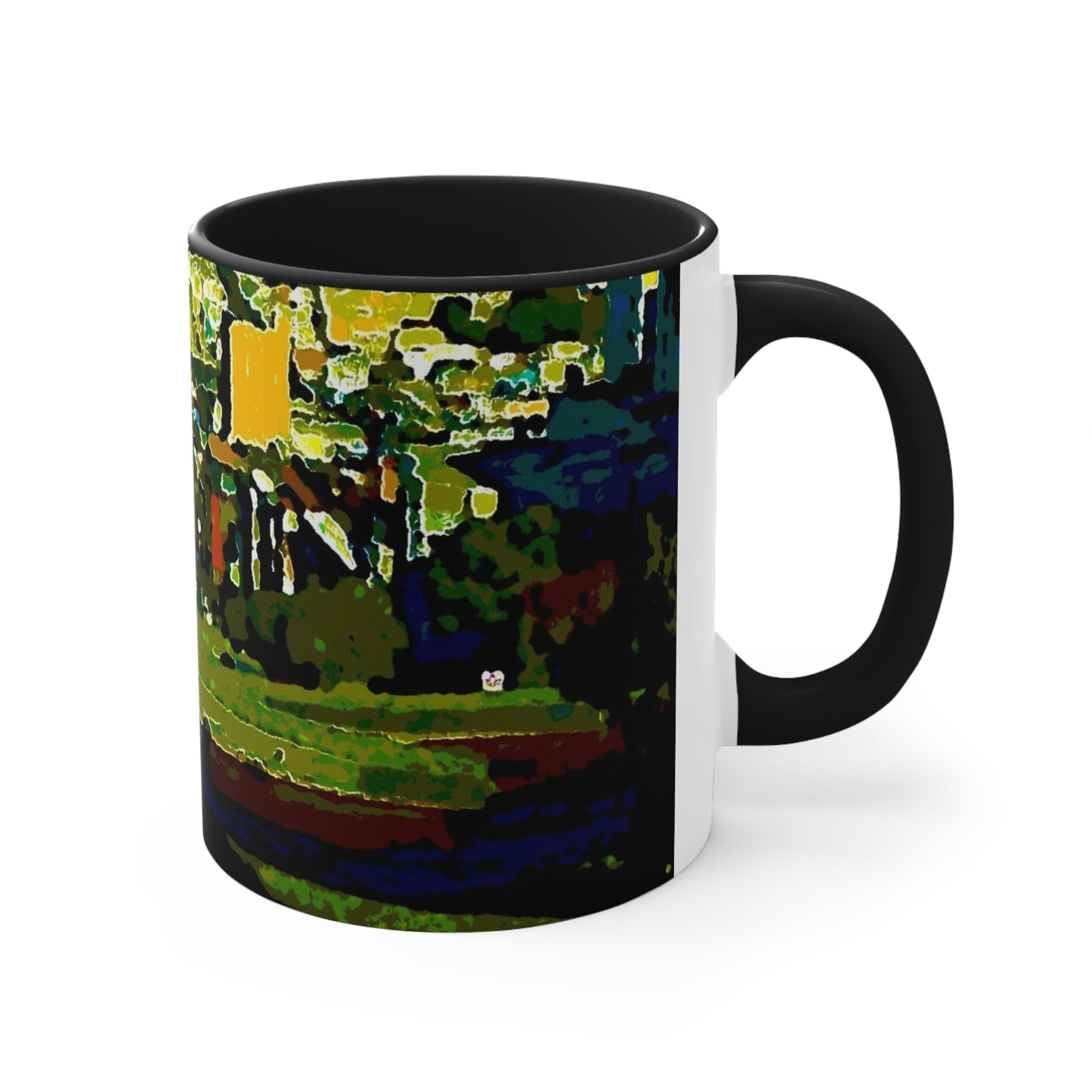 Accent Coffee Mug, 11oz ...  "Lombard Street San Francisco, CA, USA" ... Family Archives 1970's ... Original Works ...