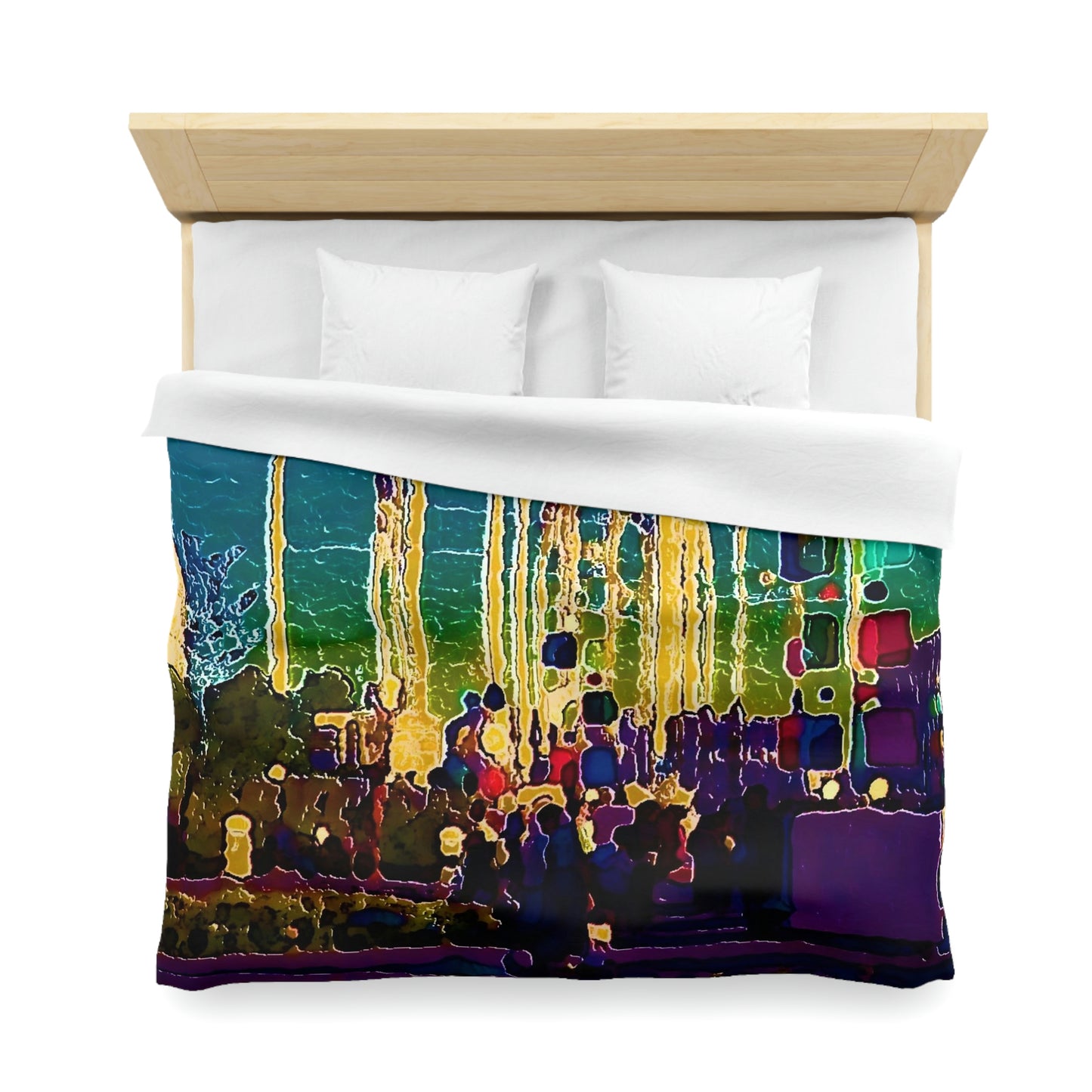 Microfiber Duvet Cover ... "Arches 'Like-No-Other' ... " Seattle World's Fair: 1962. A Family Original ...