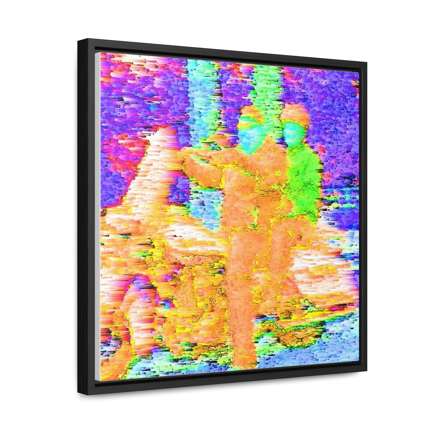 Gallery Canvas Wraps, Square Frame ...  "And 'I' Left His Dead A_s There By The Side-of-The-Road" ... Original Works ... (Grateful Dead: Me-And-My-Uncle)