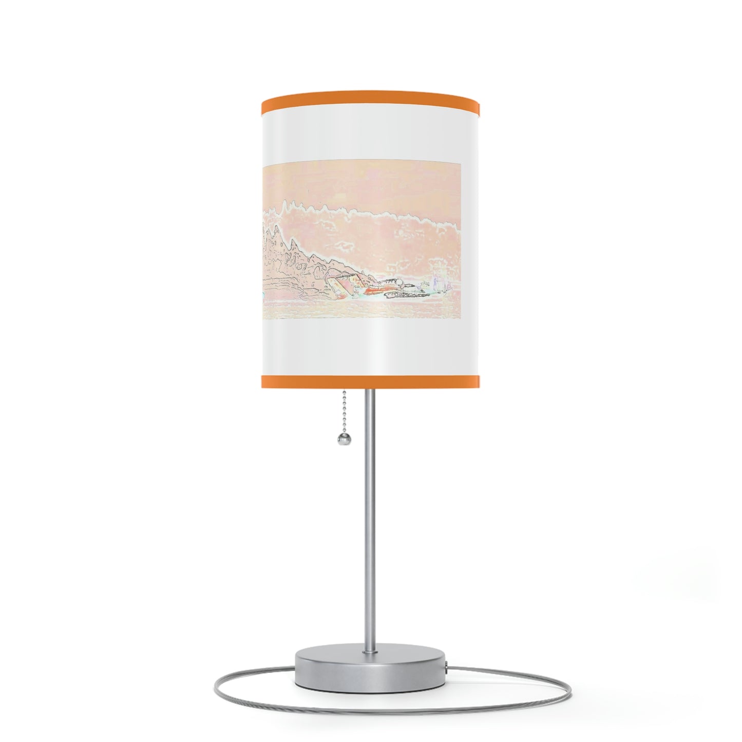 Lamp on a Stand, US|CA plug ... Seattle Columbia Cup On Lake Washington ... "Dave Wilcox Heads For The Win" ... Associate Gift-Photo ... Original Works ...
