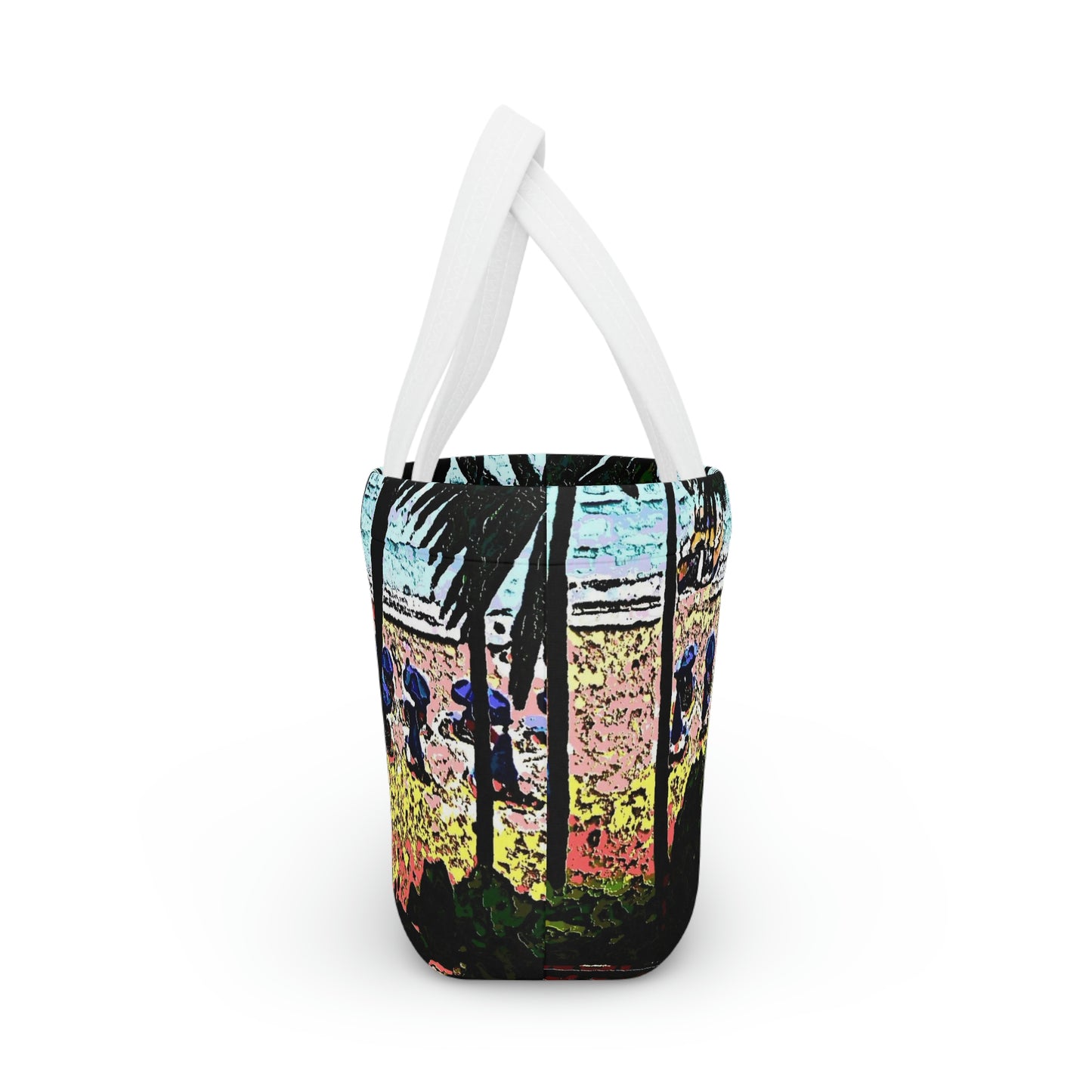 Lunch Bag ... "A Beautiful Beach Amongst The Palms" ... The Outrigger Waikiki, Honolulu, Oahu ... Original Works ...