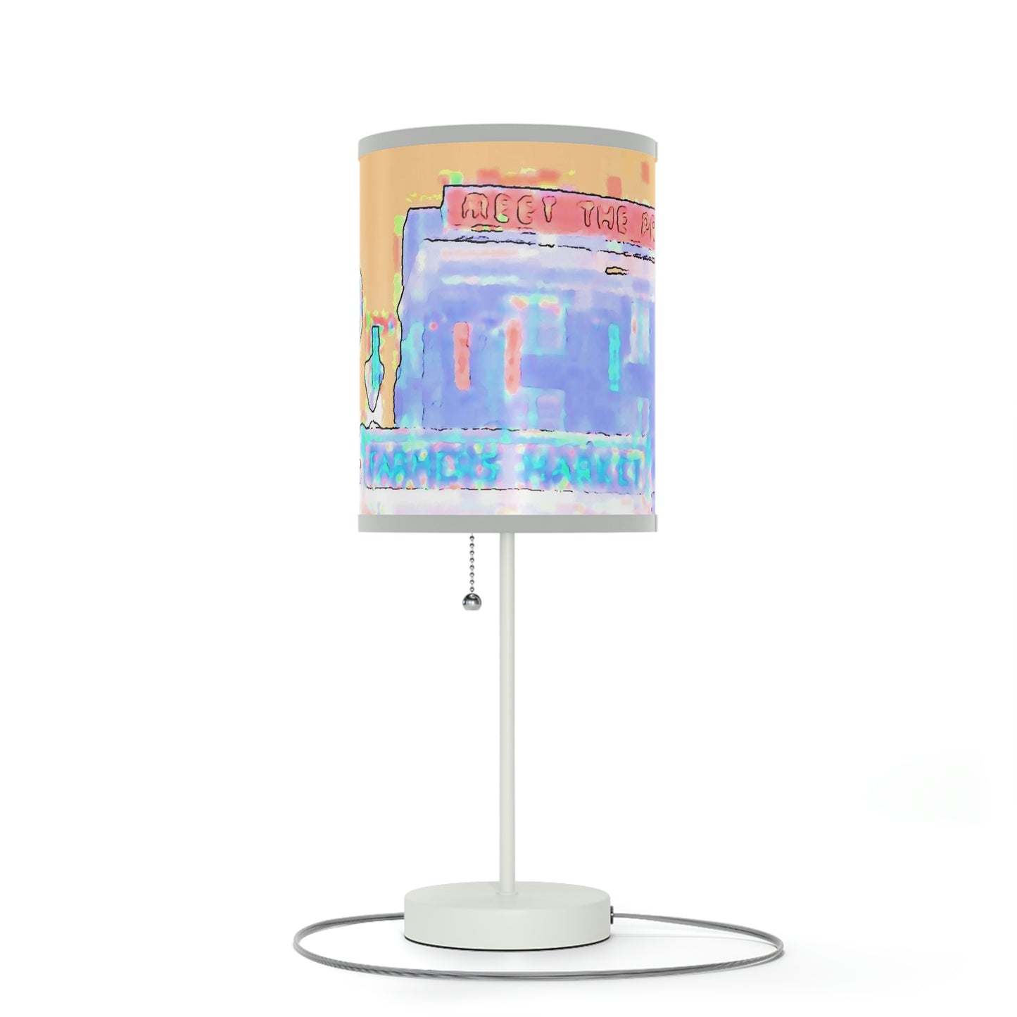 Lamp on a Stand, US|CA plug ... A Little Bit Of Seattle's Public Market "To Light Things Up" ... Seattle, 2013.