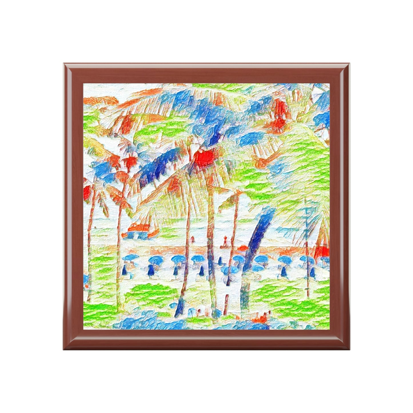 Jewelry Box ... "The Royal Hawai'ian: Waikiki Beach_Beach" ... Honolulu, HI ... Ocotber 2014 (Halloween) ... Original Works ...