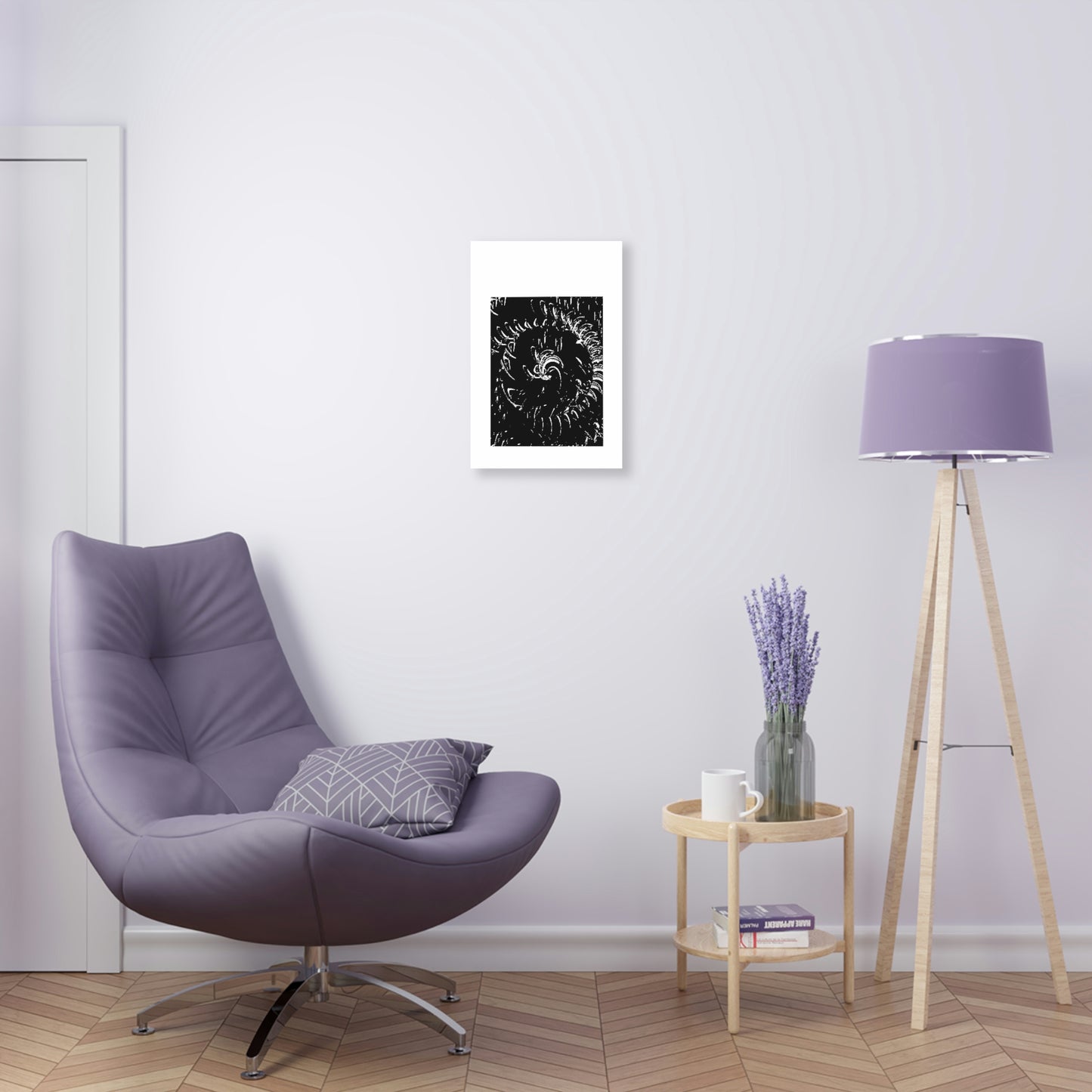 Acrylic Prints ... "Waning Moon" ... Central Idaho ... October 2022 ... Rendering Time: 22 Hours ... Original Works ...
