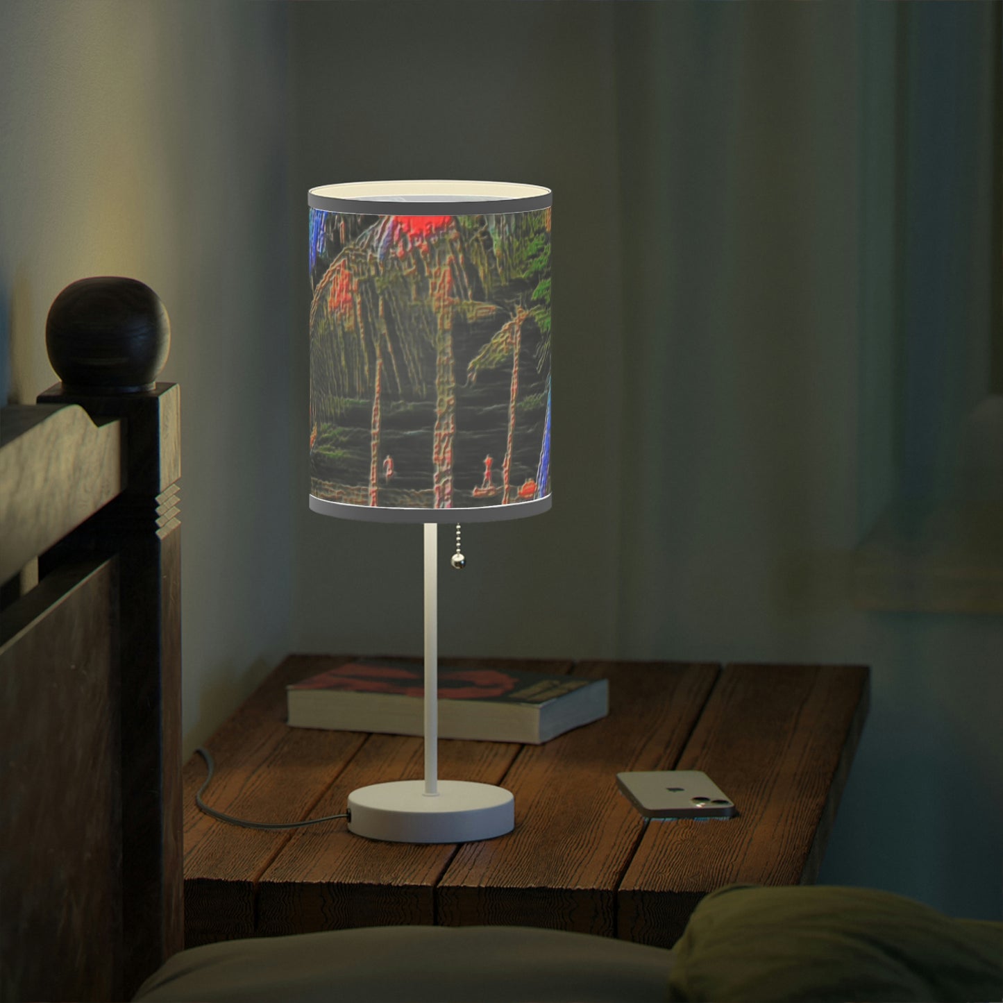 Lamp on a Stand, US|CA plug ... "The Royal Hawai'ian: Waikiki Beach_Beach" ... Honolulu, HI ... Ocotber 2014 (Halloween) ... Original Works ...