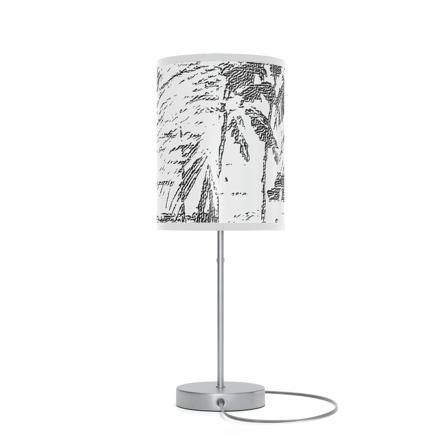 Lamp on a Stand, US|CA plug ... "The Royal Hawai'ian: Waikiki Beach_Beach" ... Honolulu, HI ... Ocotber 2014 (Halloween) ... Original Works ...