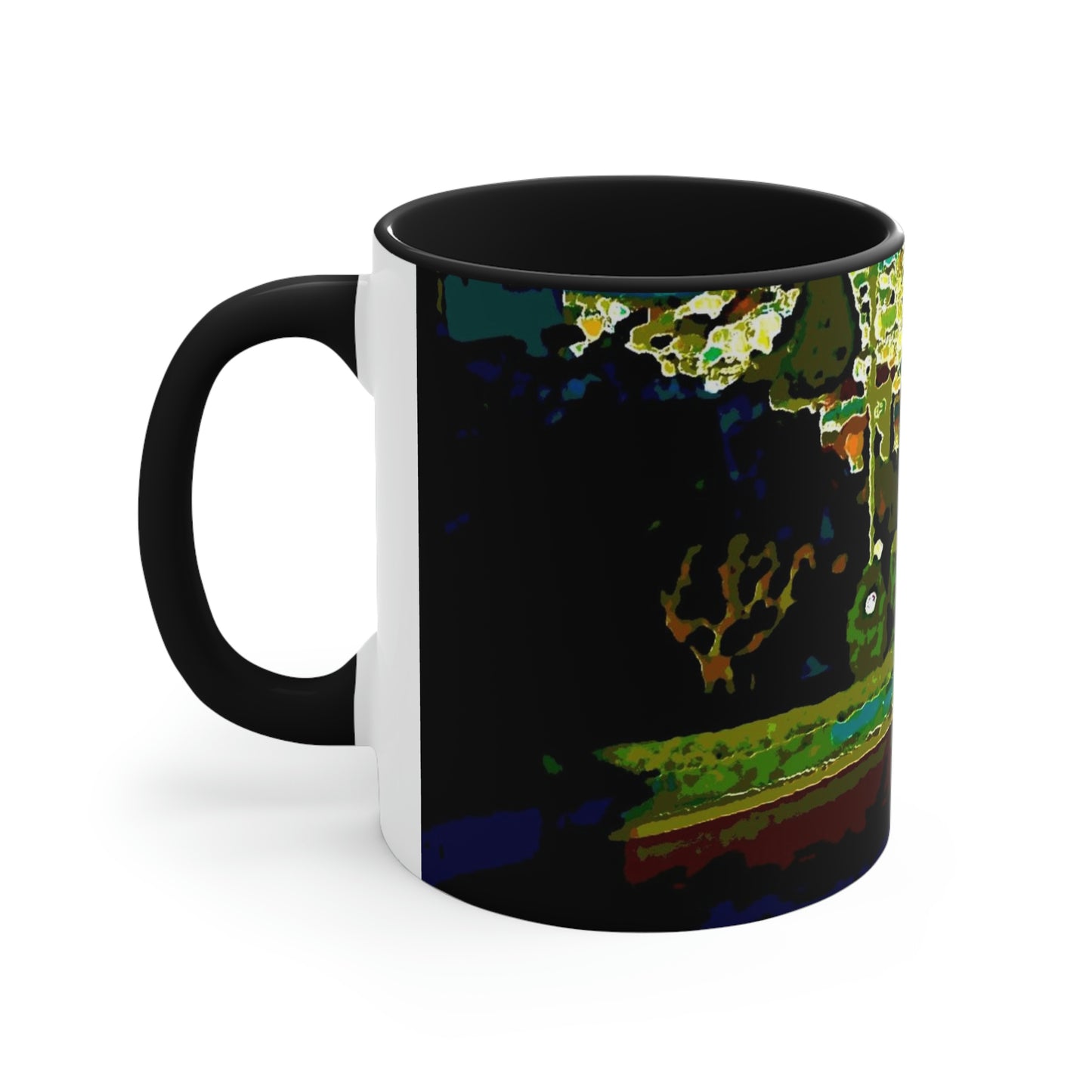 Accent Coffee Mug, 11oz ...  "Lombard Street San Francisco, CA, USA" ... Family Archives 1970's ... Original Works ...