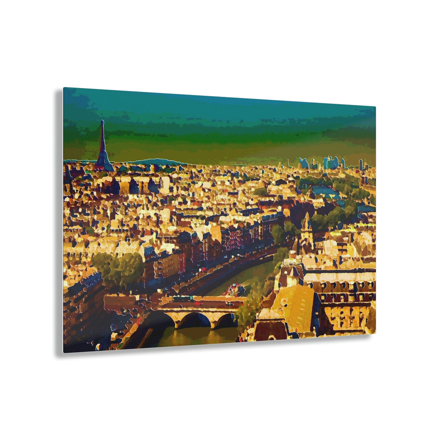 Acrylic Prints ... Au Paris ... "Along The River Seine" ... Barbara Joan Bonnel-Holt: 1972 ... Original Works ...