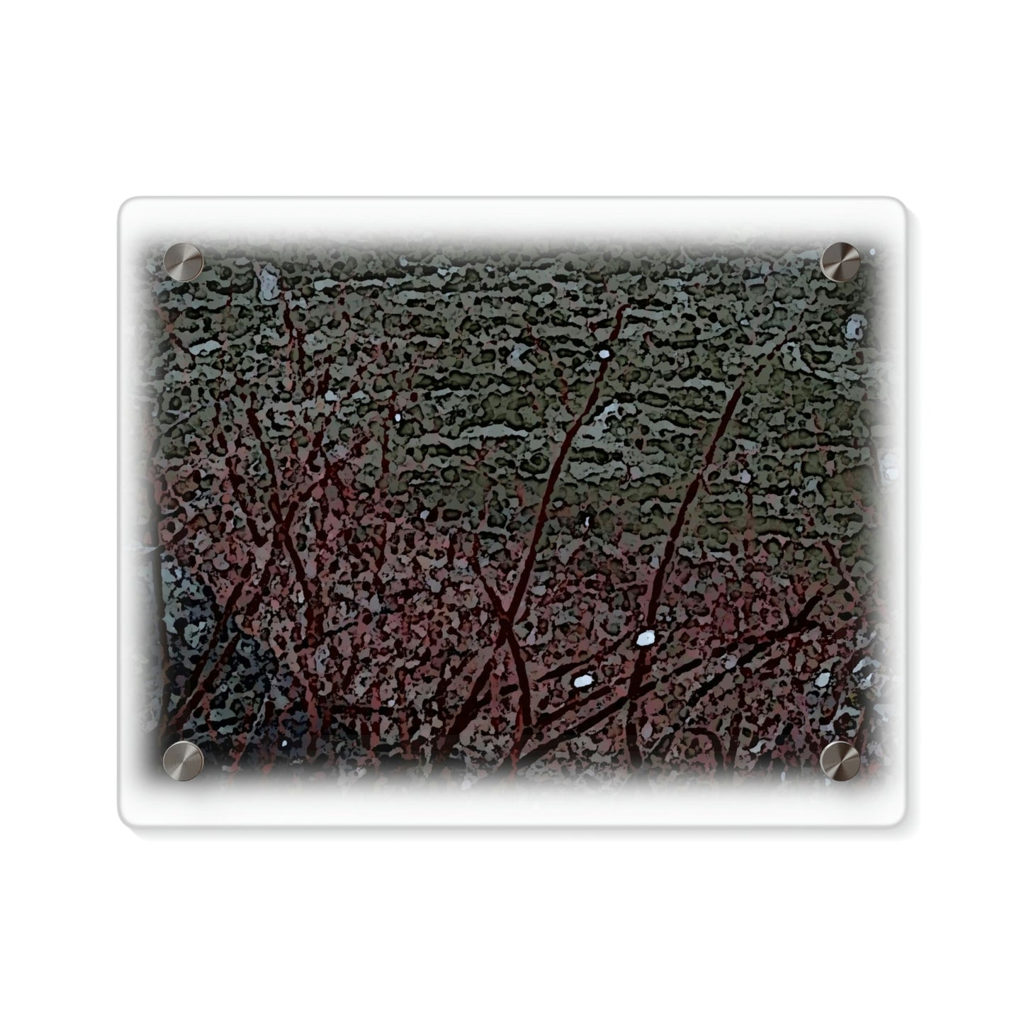 Acrylic Wall Art Panels ... "A River Runs Through It ... Red-Osier-Dogwood (Conus Stonlifera 'Rubra') .. Oringinal Works ... Central Idaho ...