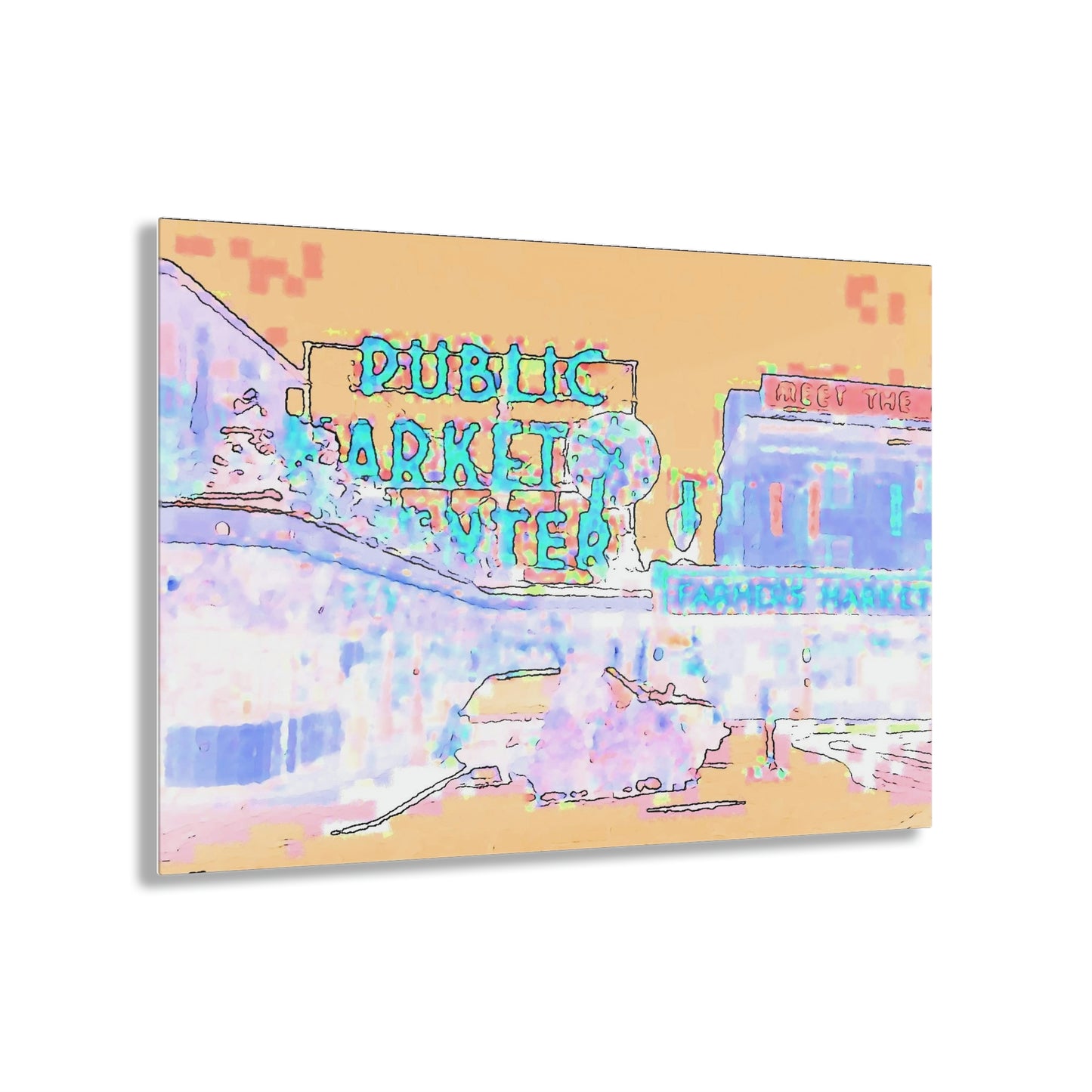 Acrylic Prints ... "Seattle's PPM: Pike-Place-Market" ... I Remember That Day ... The Photo Shoot ... 'It Was Snowing' ... Original Works ...