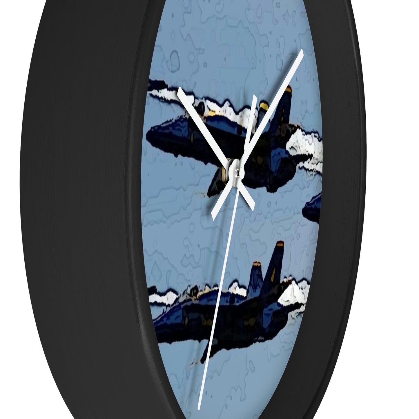 Wall clock ... Seattle Seafair ..."Blue Angels Run Over Lake Washington" ... Circa Mid 1980's ... Dr FJ Holt ... Original Works ...