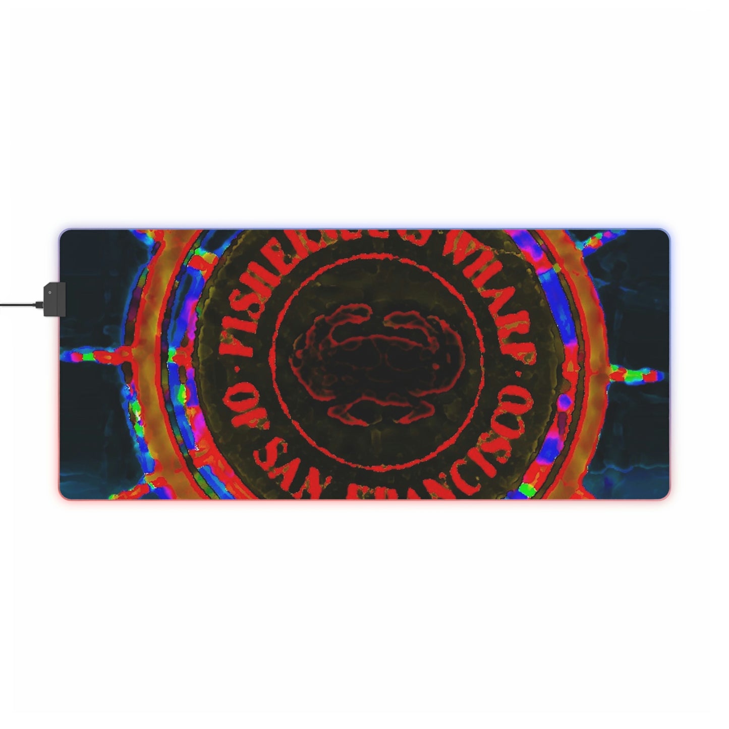 LED Gaming Mouse Pad ...  "No.9 Fishermen's Grotto - Fishermen's Wharf, SF, California" ... Family Archives: 1970's ... Original Works ...