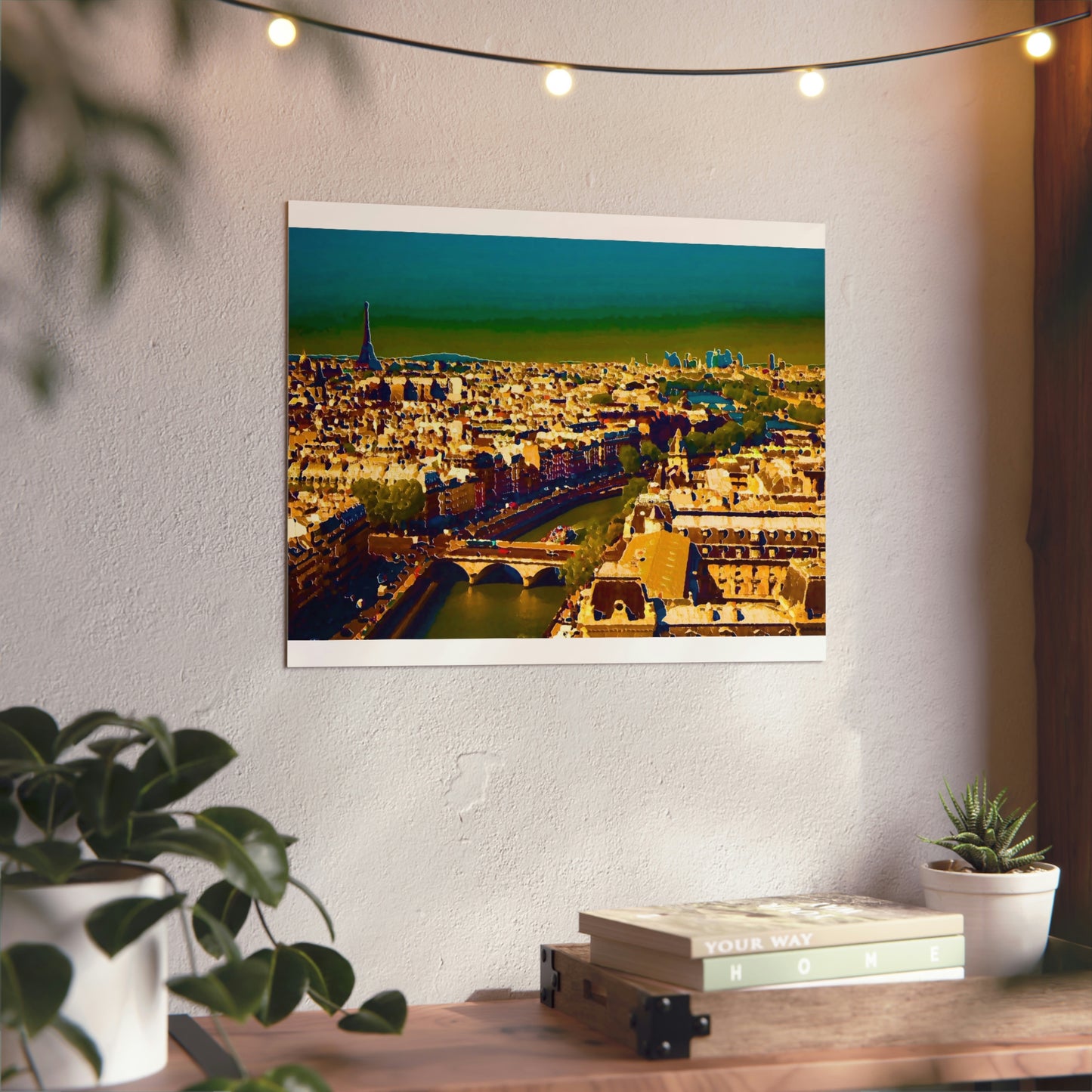 Aluminum Composite Panels ... "Allons Y A La Paris!"... A View Of 'The River Seine & Le Tour Eiffel_2' ... Family Archives ... Original Works ...