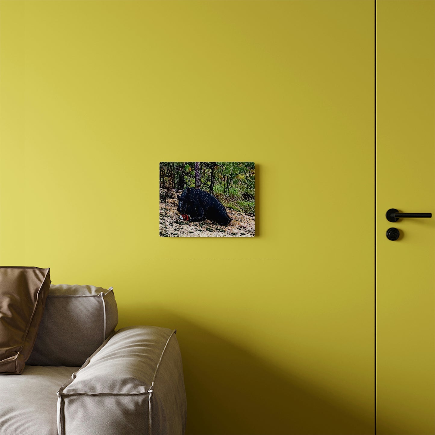 Acrylic Wall Art Panels ... RCY: "Rhett Creek Yogi ... '500 Lbs Of Autumn Season Hunger' ..."  ... September 2022 ... Central Idaho ... Original Works ...