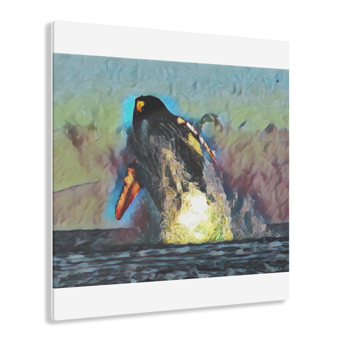 Acrylic Prints ... An Extraordinary Humpback Breach ... 'With Explosive Energy' ... Family Archives (KPH) ... Circa: 21st Century. Maui, HI ... Original Works ...