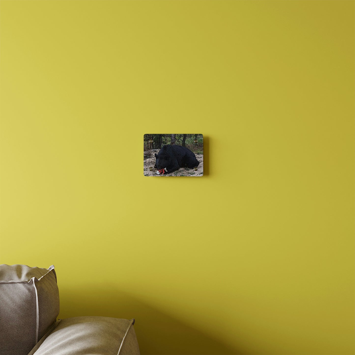 Acrylic Wall Art Panels ... RCY: "Rhett Creek Yogi ... '500 Lbs Of Autumn Season Hunger' ..."  ... September 2022 ... Central Idaho ... Original Works ...