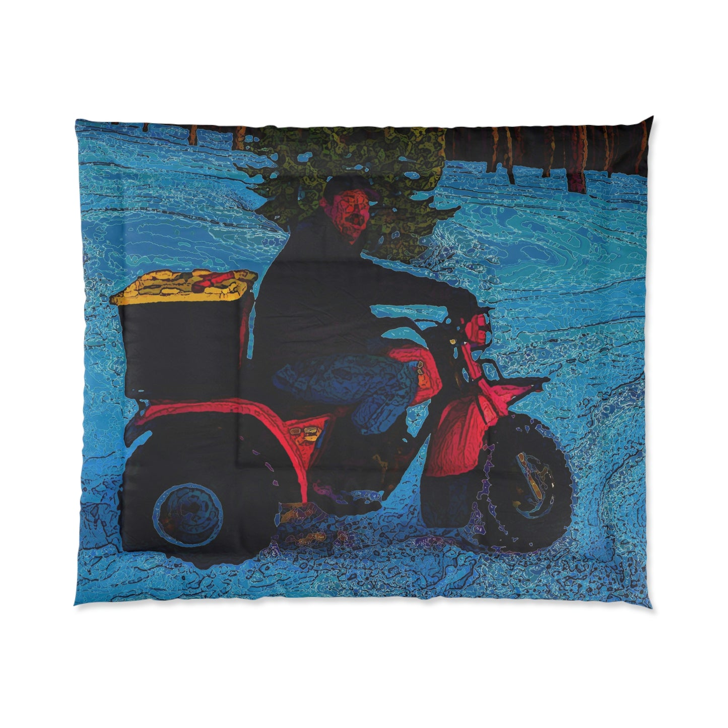 Comforter ... There's 2-Wheelin ... There's 4-Wheelin ... 'And-Of-Course' ... "There's 3-Wheelin-In-The-Snow" ...  Original Works ...