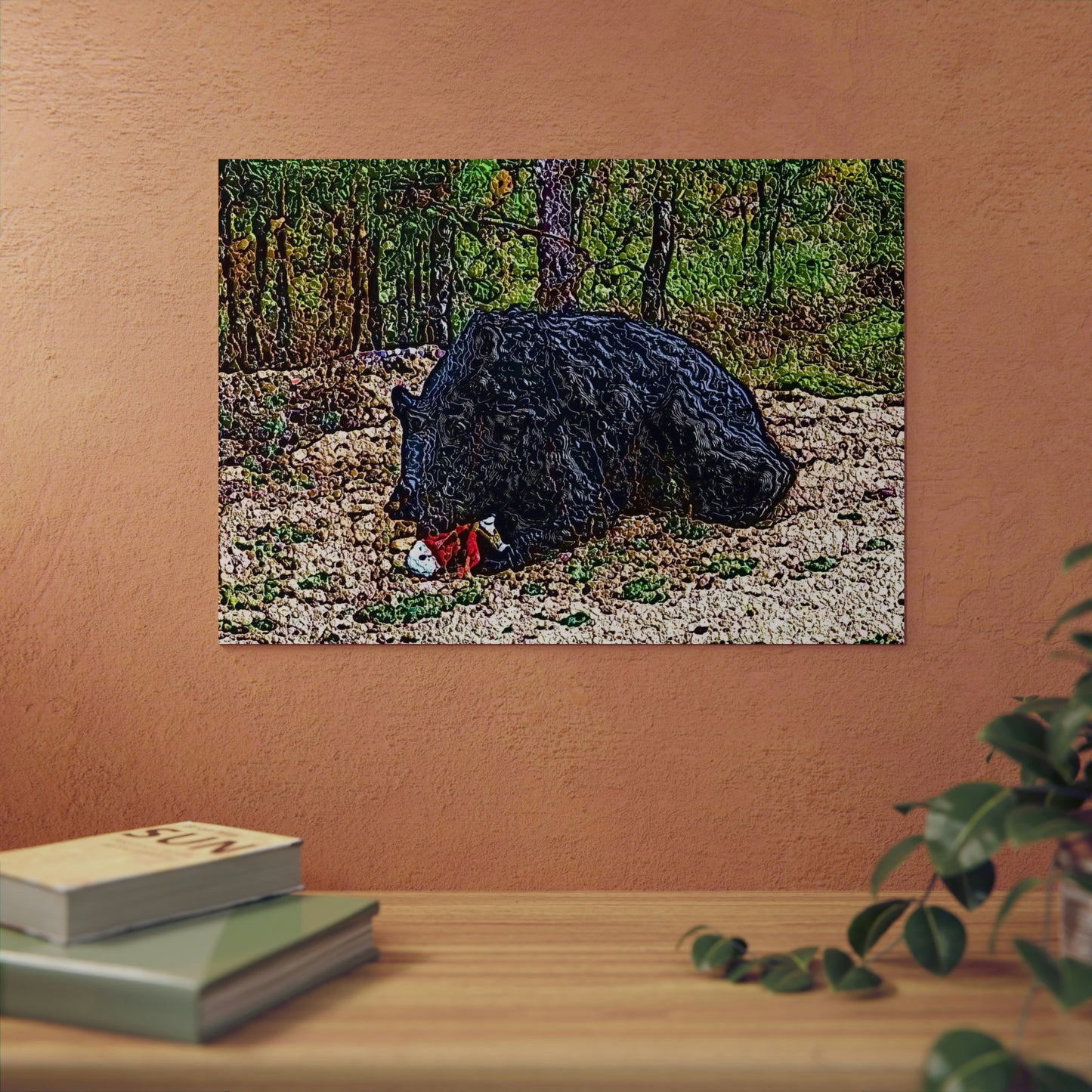 Aluminum Composite Panels ... A Local 'Yogi_5' ... RCY: "Rhett Creek Yogi: 500#'s Of Hungry Black Bear" ... 28-29Sep23 ... Original Works ... Client Project-Folio ...