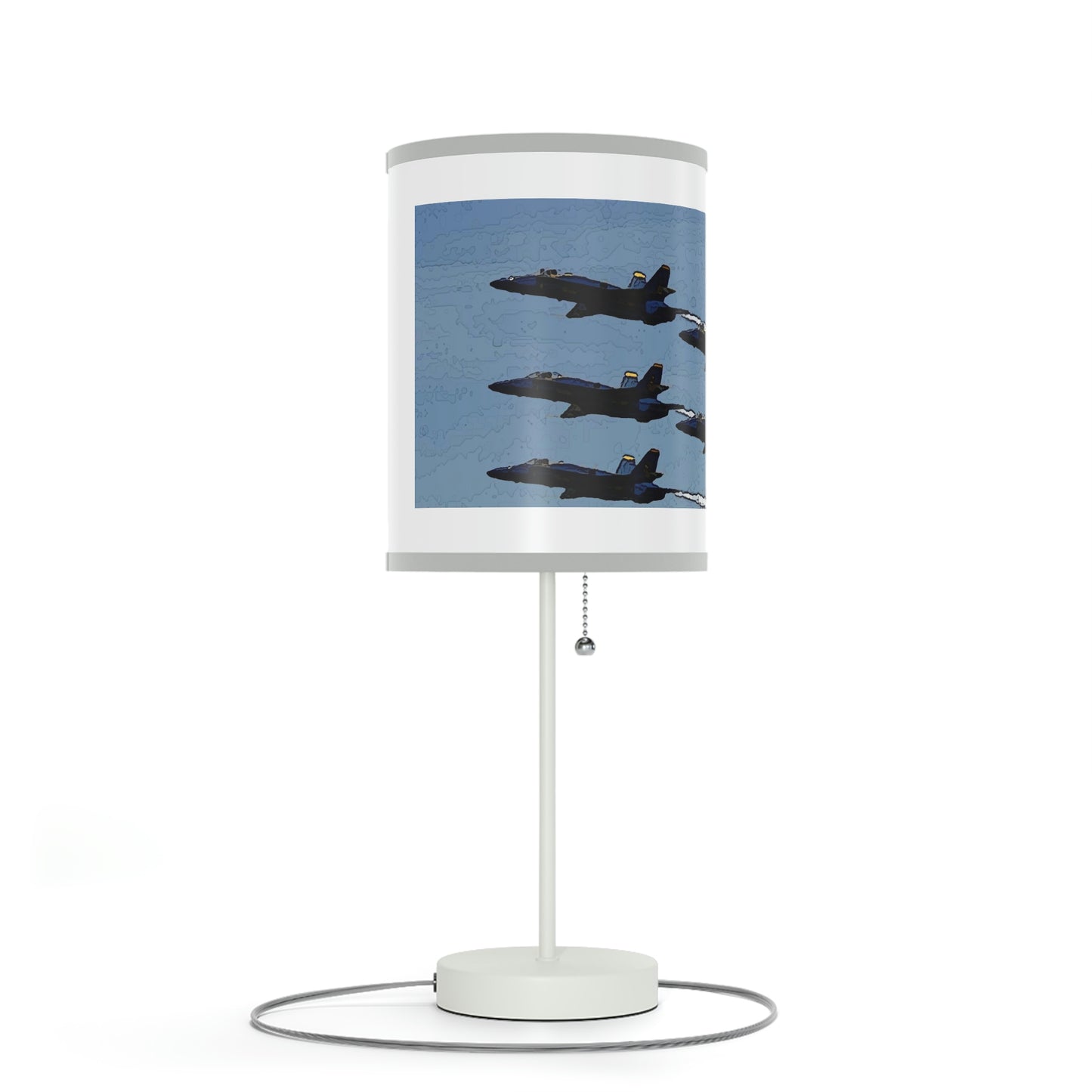 Lamp on a Stand, US|CA plug ... Seattle Seafair ..."Blue Angels Run Over Lake Washington" ... Circa Mid 1980's ... Dr FJ Holt ... Original Works ...