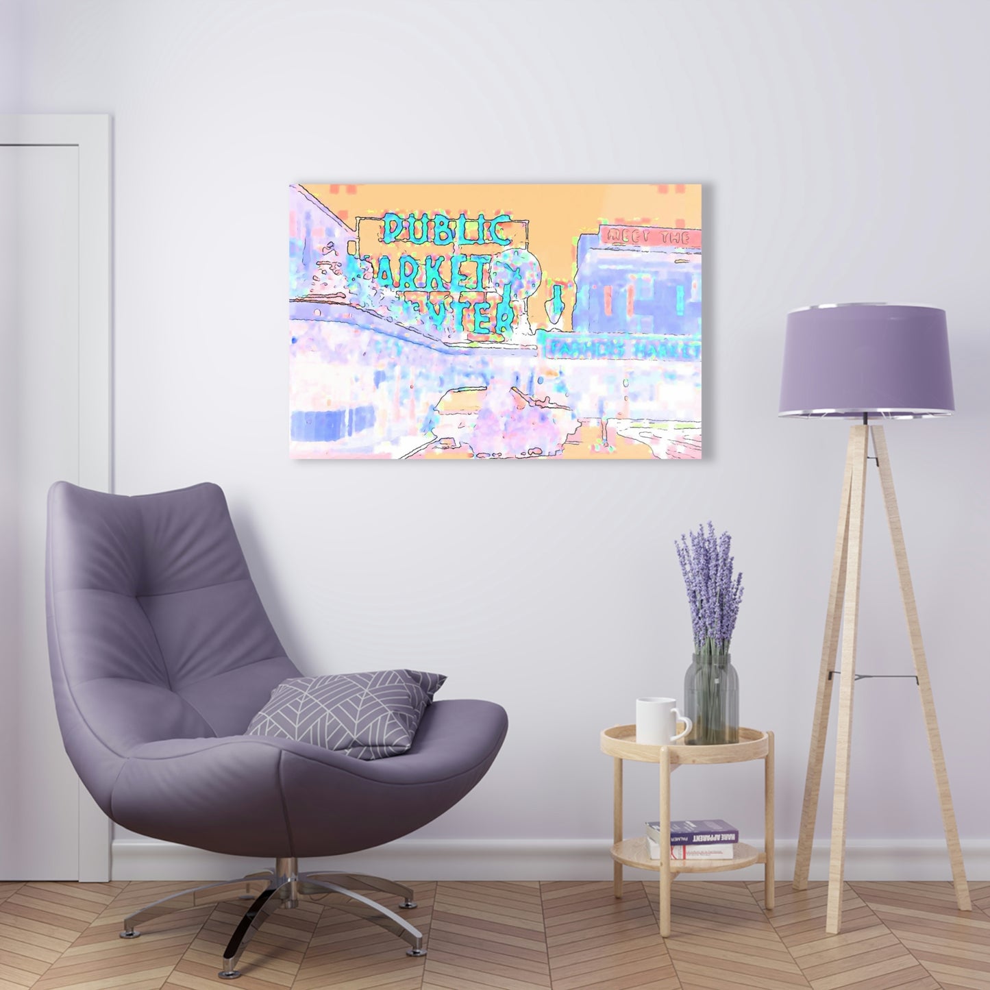 Acrylic Prints ... "Seattle's PPM: Pike-Place-Market" ... I Remember That Day ... The Photo Shoot ... 'It Was Snowing' ... Original Works ...