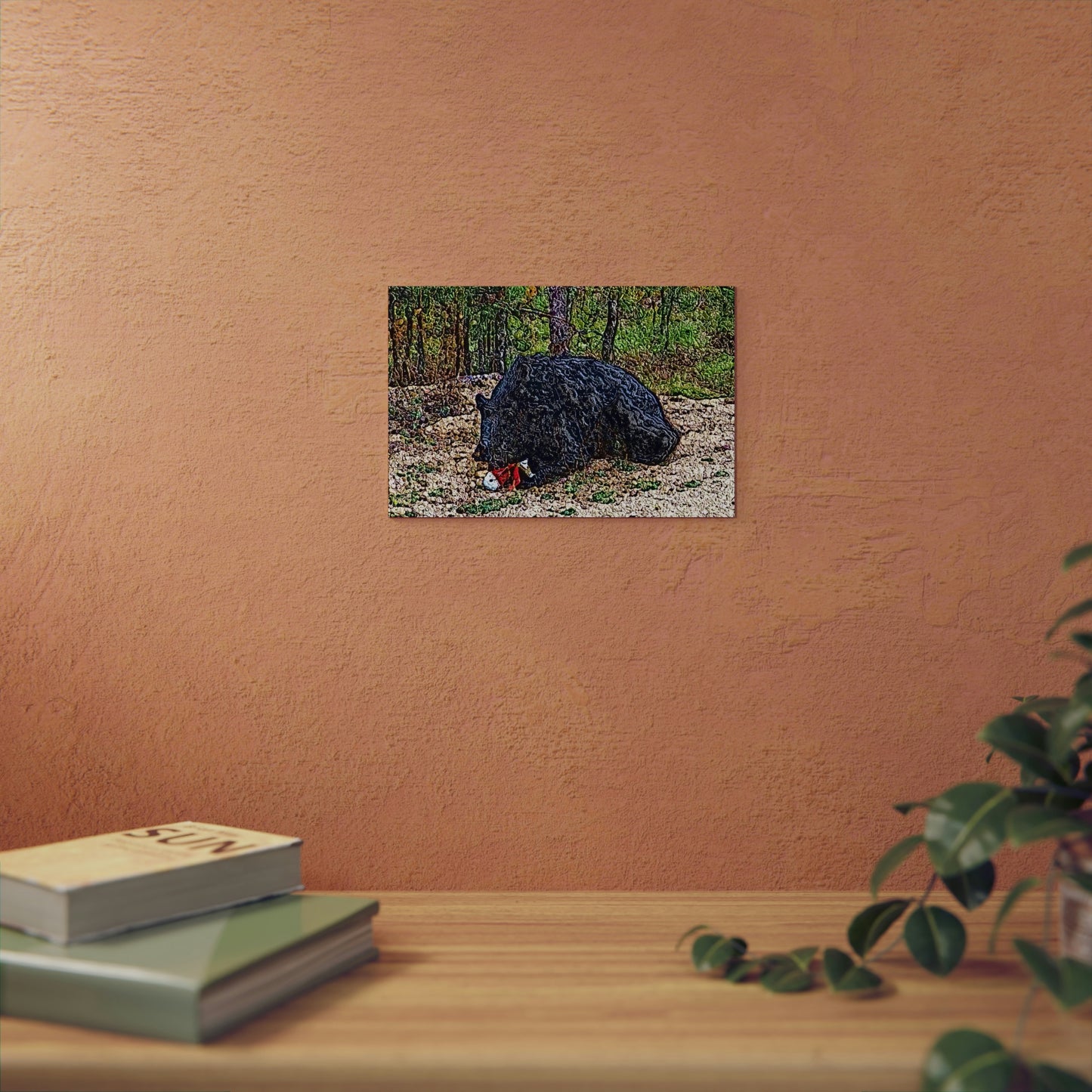 Aluminum Composite Panels ... A Local 'Yogi_5' ... RCY: "Rhett Creek Yogi: 500#'s Of Hungry Black Bear" ... 28-29Sep23 ... Original Works ... Client Project-Folio ...