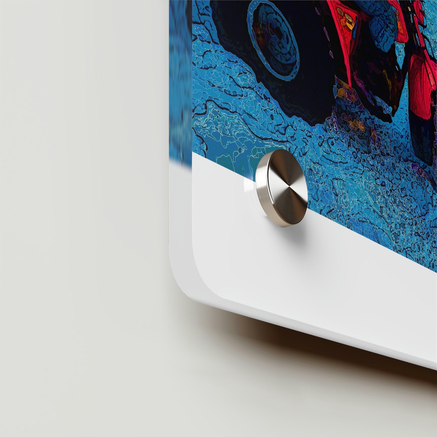 Acrylic Wall Art Panels ... There's 2-Wheelin ... There's 4-Wheelin ... 'And-Of-Course' ... "There's 3-Wheelin-In-The-Snow" ...  Original Works ...