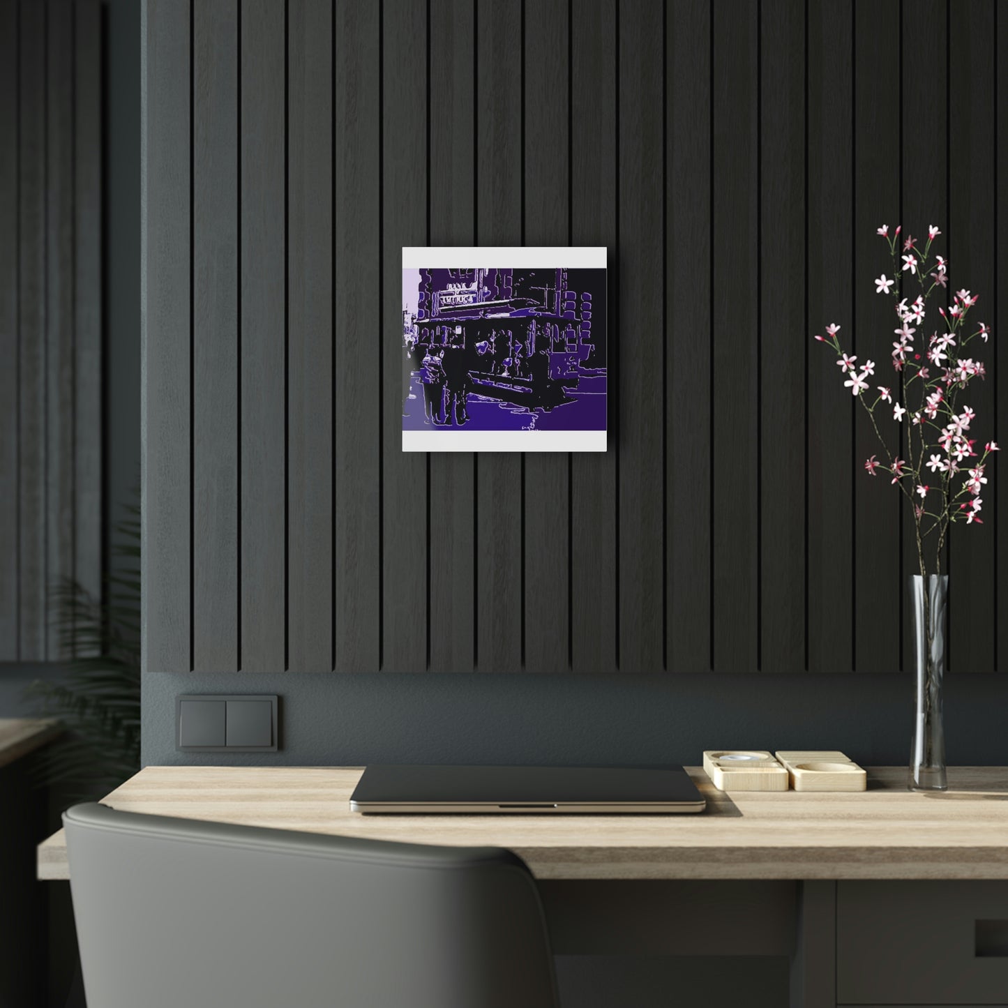 Acrylic Prints ... San Francisco ... 'A Rice-A-Roni-A-San Francisco Treat' ... "A Cable Car Classic" ... Family Archives: 1973 ... Original Works ...