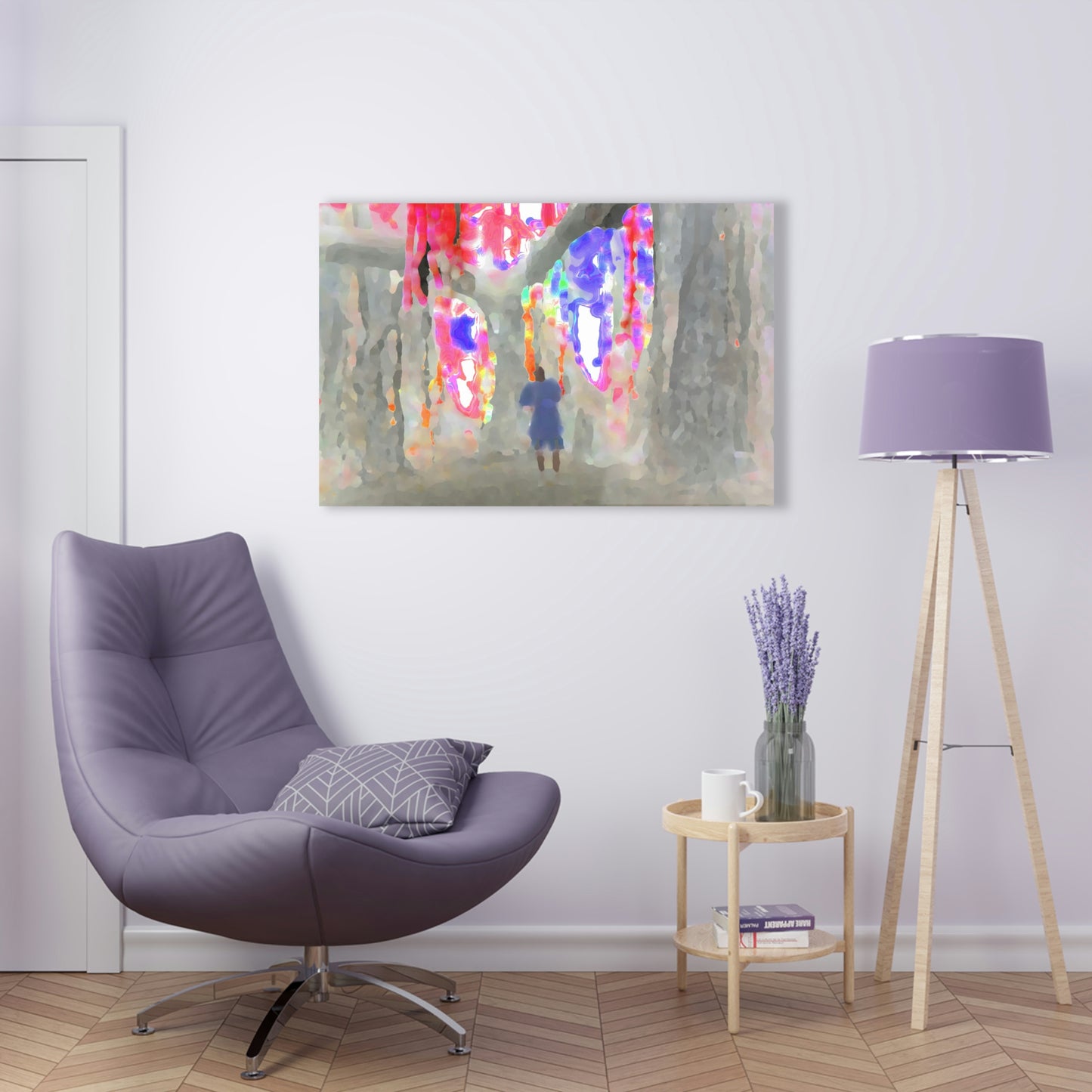 Acrylic Prints ... "Walk .. Swing .. Hang .. Sit .. 'Hammock' Amongst The Banyans of Honolulu" ... Original Works ... October 2014